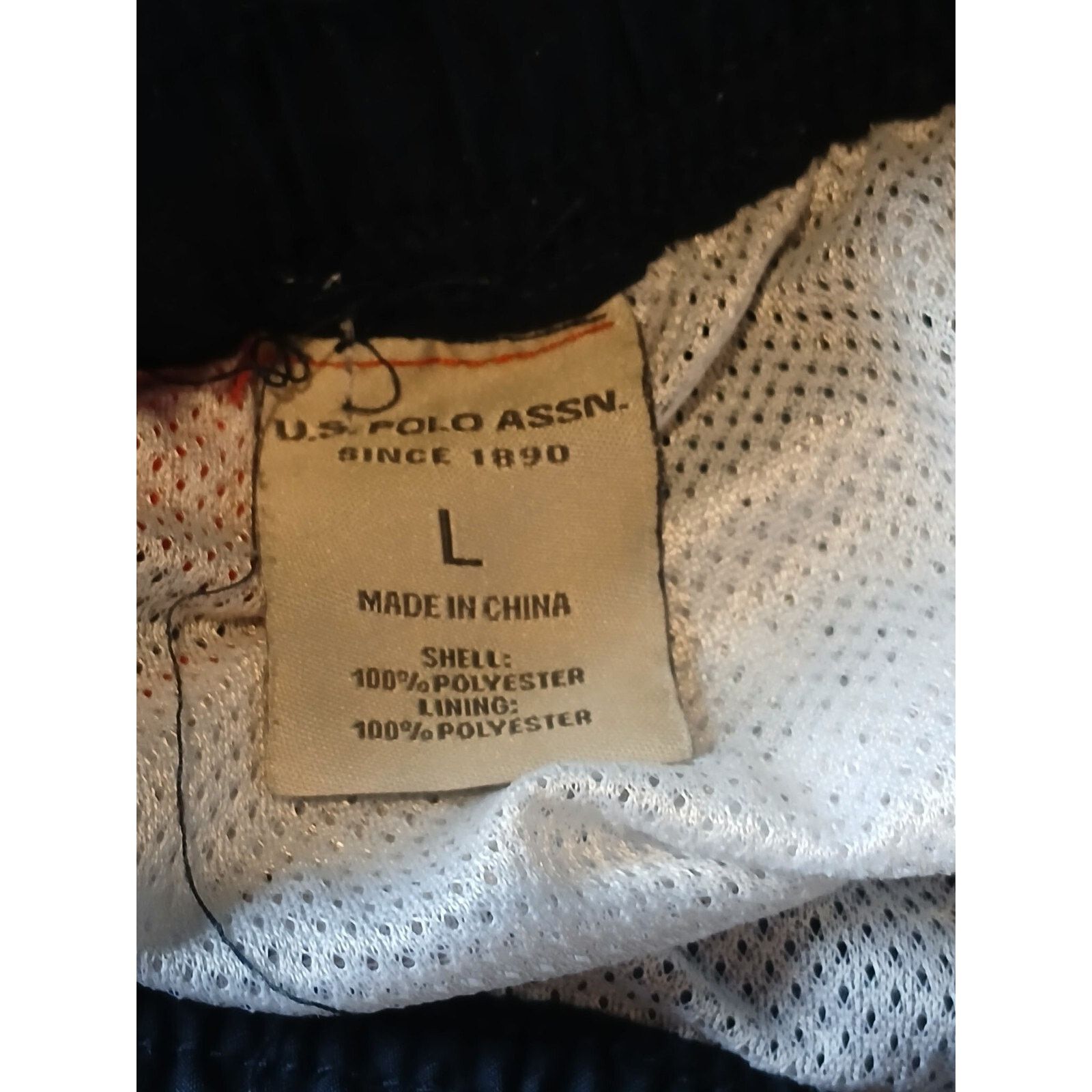 Polo Ralph Lauren U.S. Polo Assn. (Large) American Flag Style Swim Trunks Size US 42 / EU 58 - 2 Thumbnail