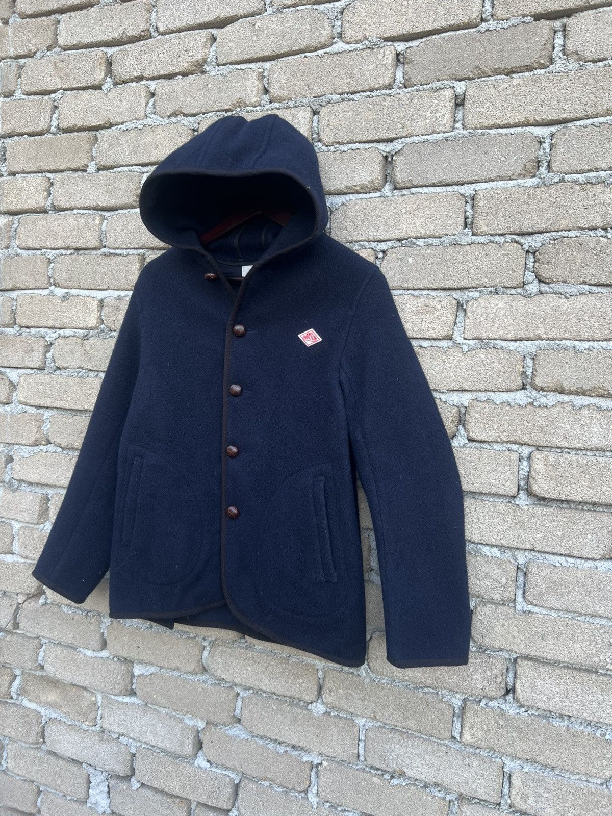 Danton Danton Vetements de Travail Wool Jacket With Hoodie Size XS / US 0-2 / IT 36-38 - 4 Thumbnail