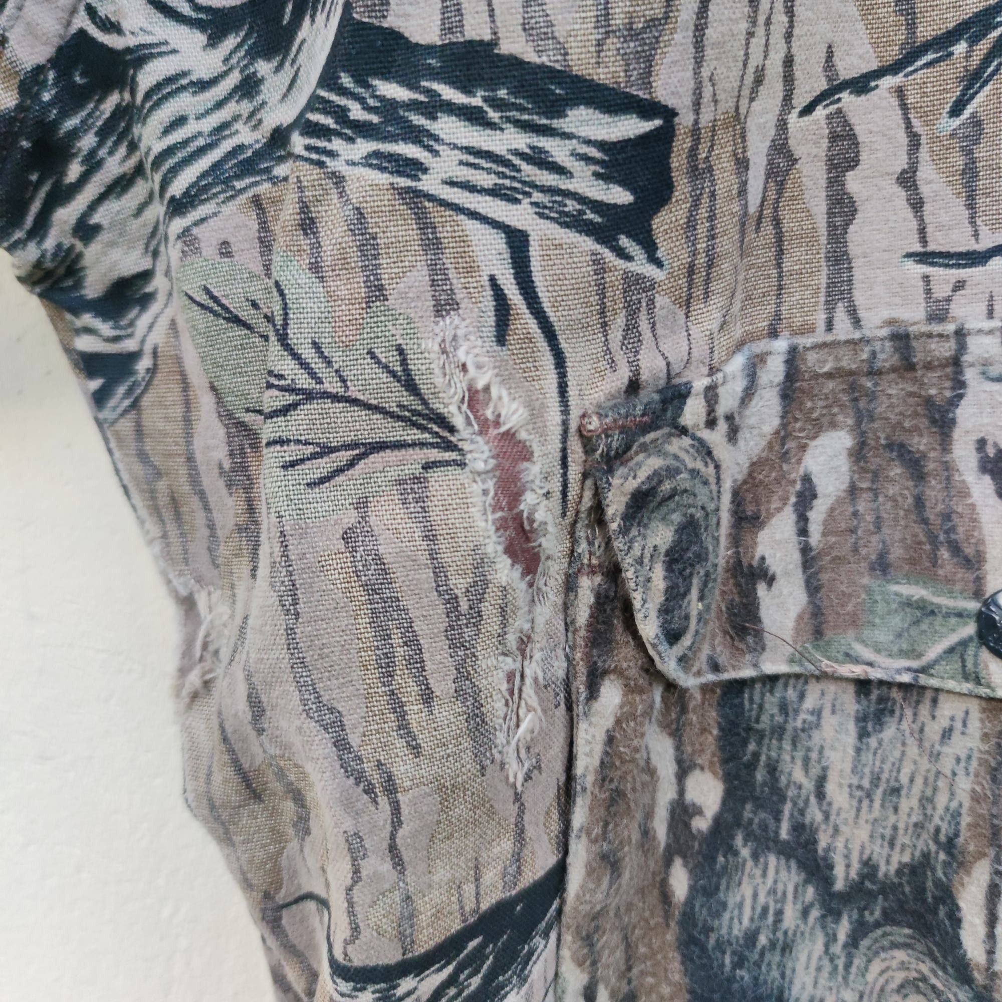 Mossy Oaks × Vintage Vintage Mossy Oak Treestand Bow Hunter’s Bomber Jacket Size US XXL / EU 58 / 5 - 10 Thumbnail