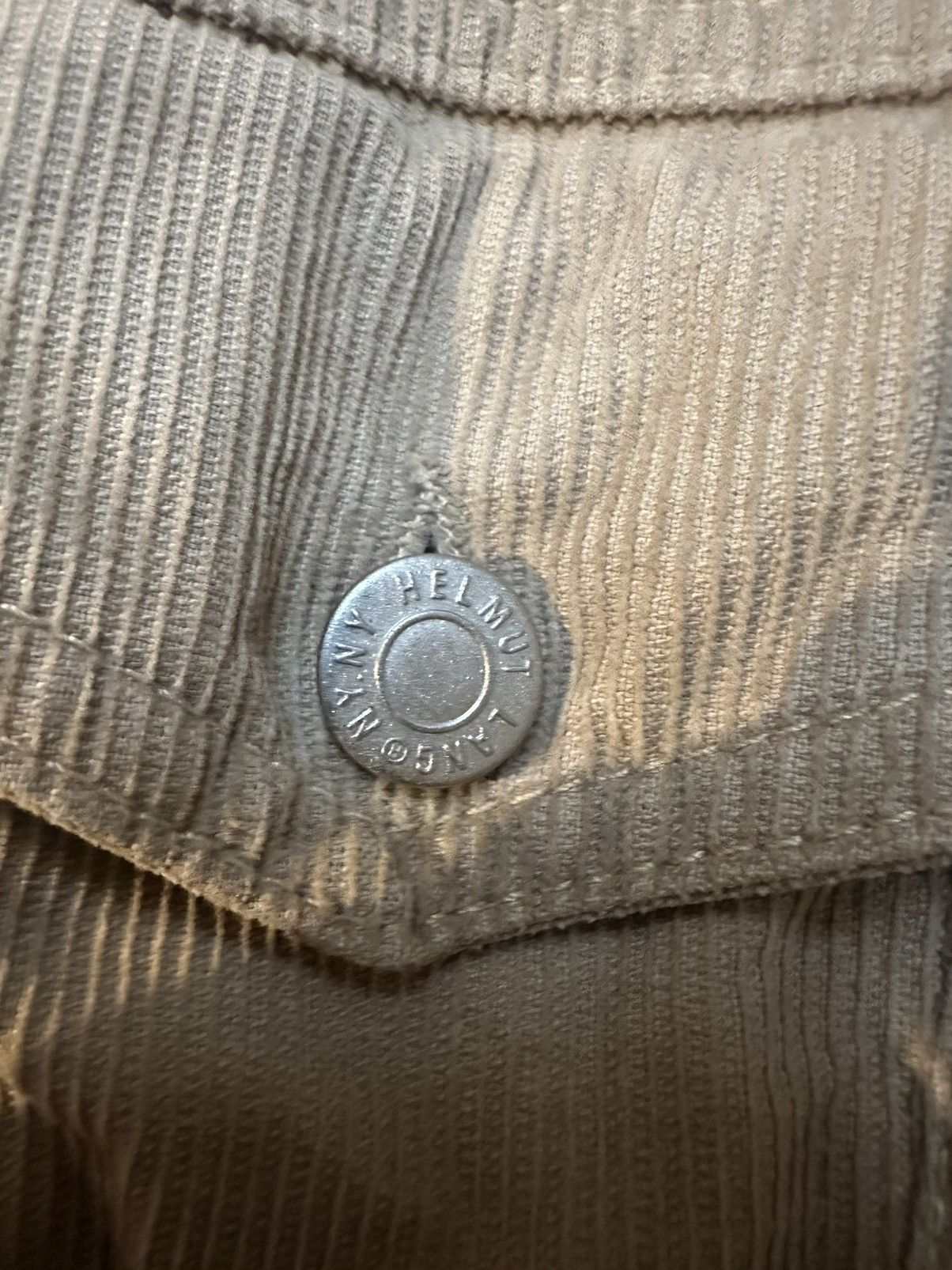 Helmut Lang Helmut Lang Corduroy Trucker Jacket Size US XS / EU 42 / 0 - 3 Thumbnail