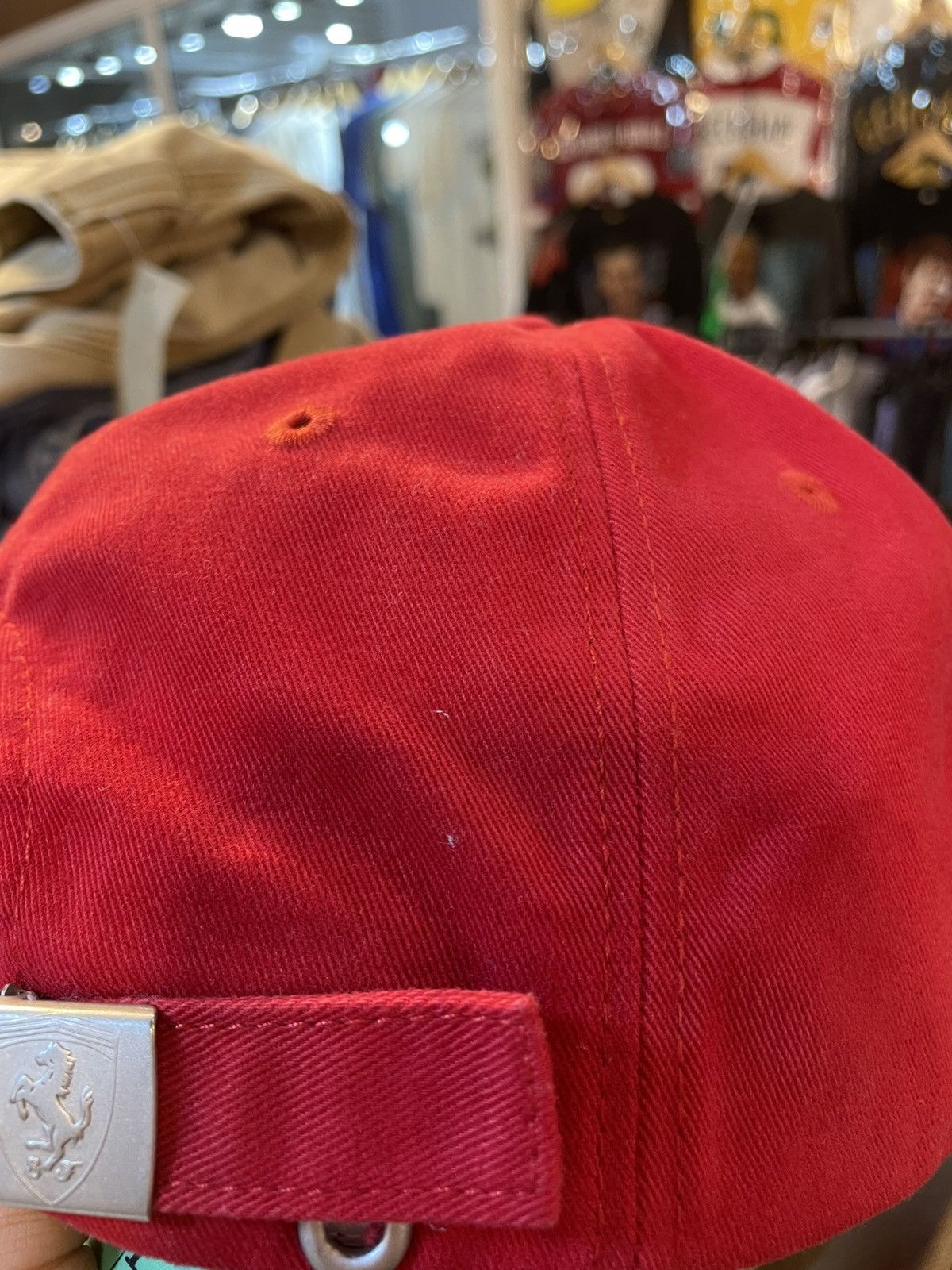 Ferrari Vintage F1 Ferrari Cap Size ONE SIZE - 7 Thumbnail