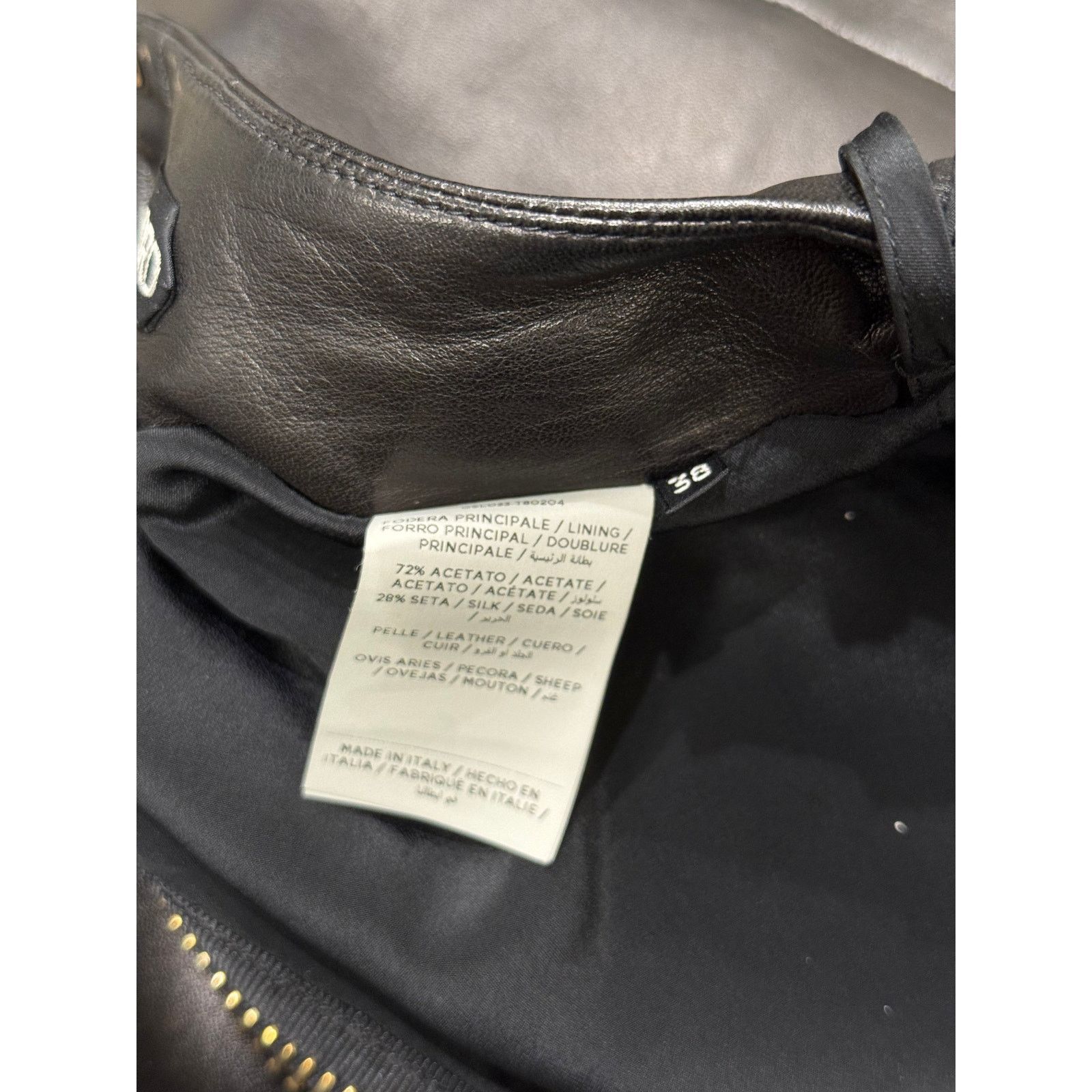 Tom Ford Tom Ford black zip knit and leather pencil skirt set Size S / US 4 / IT 40 - 15 Thumbnail