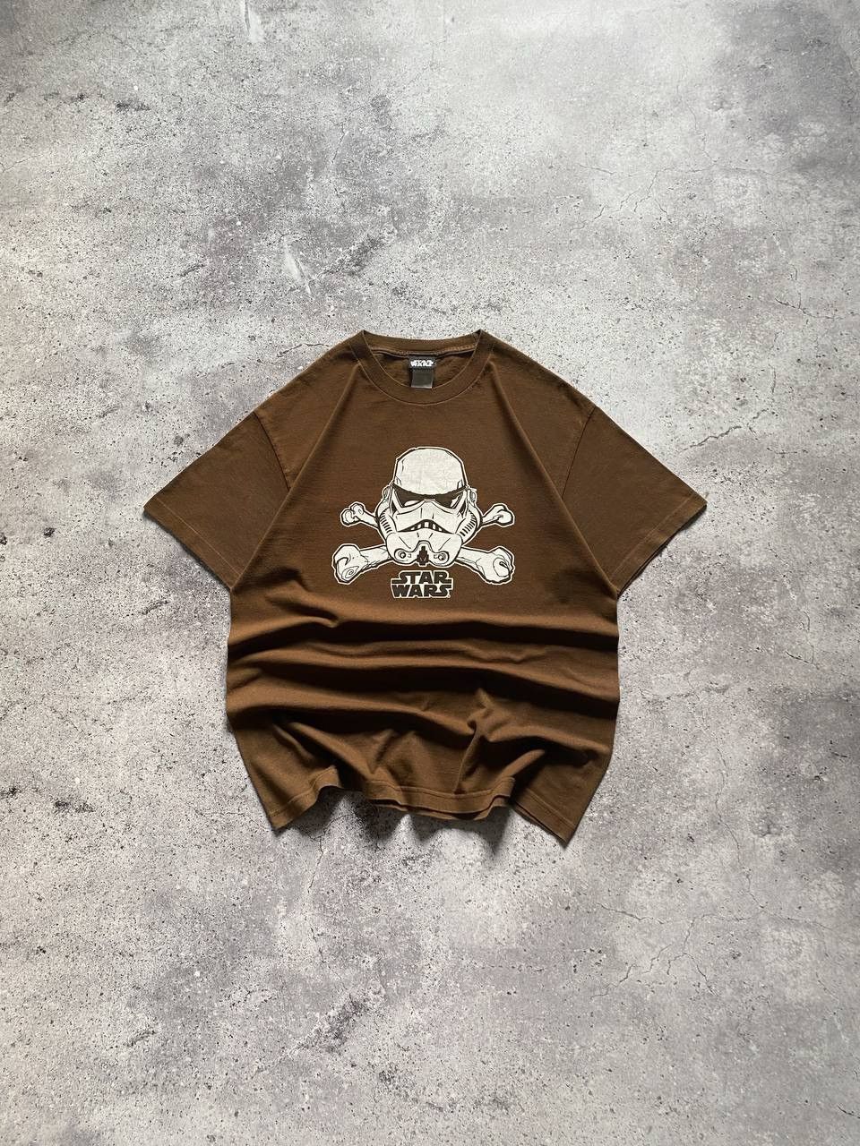 Star Wars × Vintage VINTAGE 2000s STAR WARS STORMTROOPER CROSSBONES PROMO TEE Size US L / EU 52-54 / 3 - 1 Thumbnail