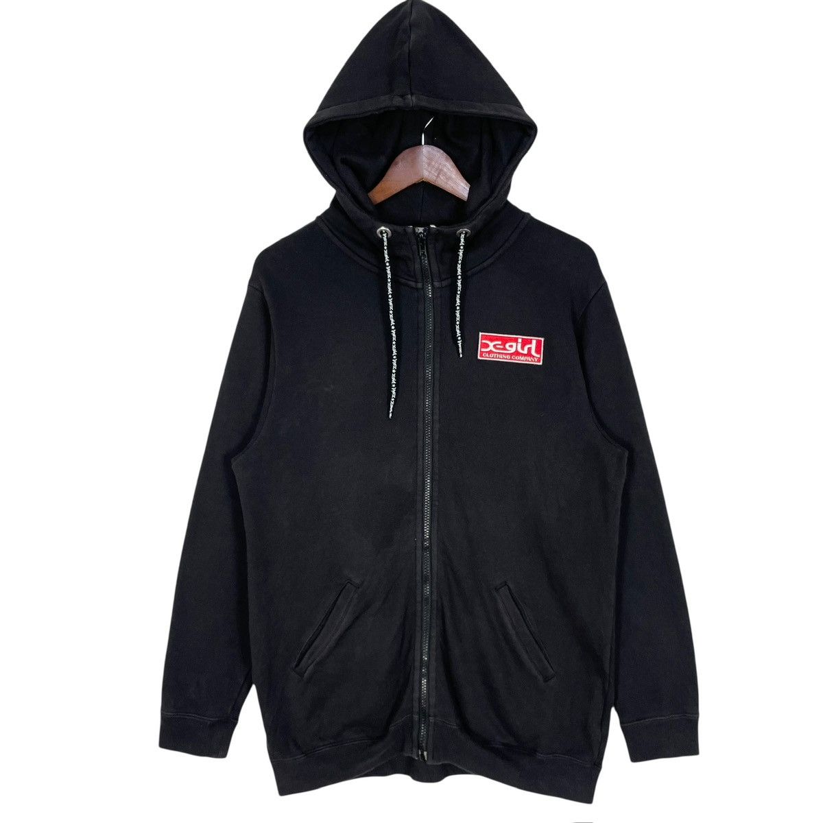 Vintage X-Girl Japanese Brand Sweatshirt Hoodie Pull Over
