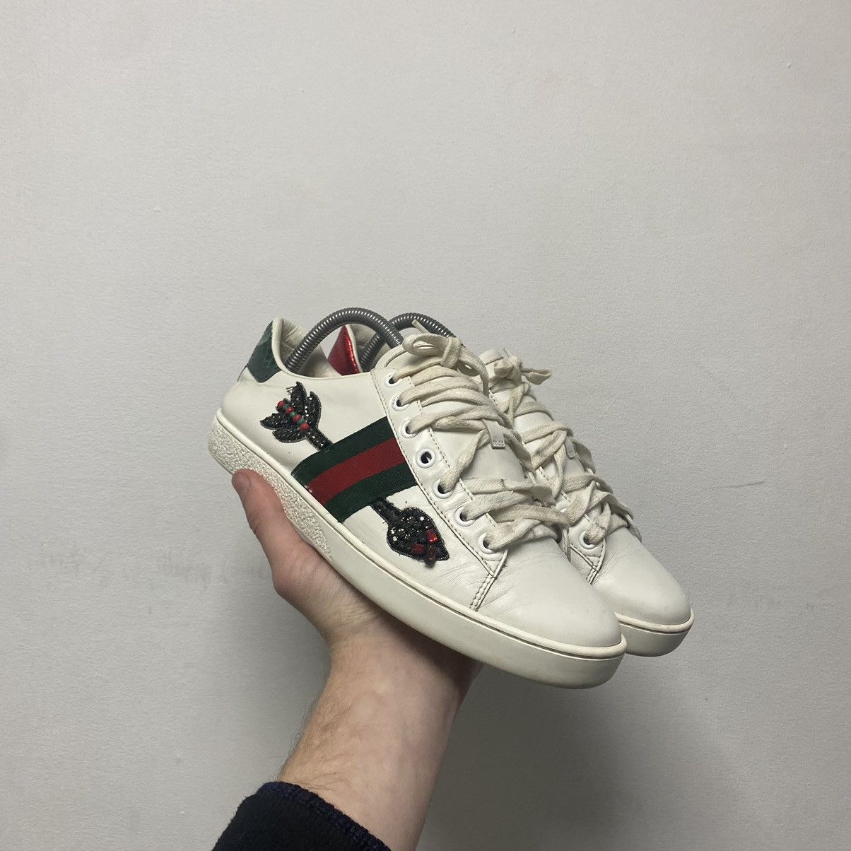 Gucci Gucci sneakers low Luxury are arrow Size US 6 / IT 36 - 1 Thumbnail