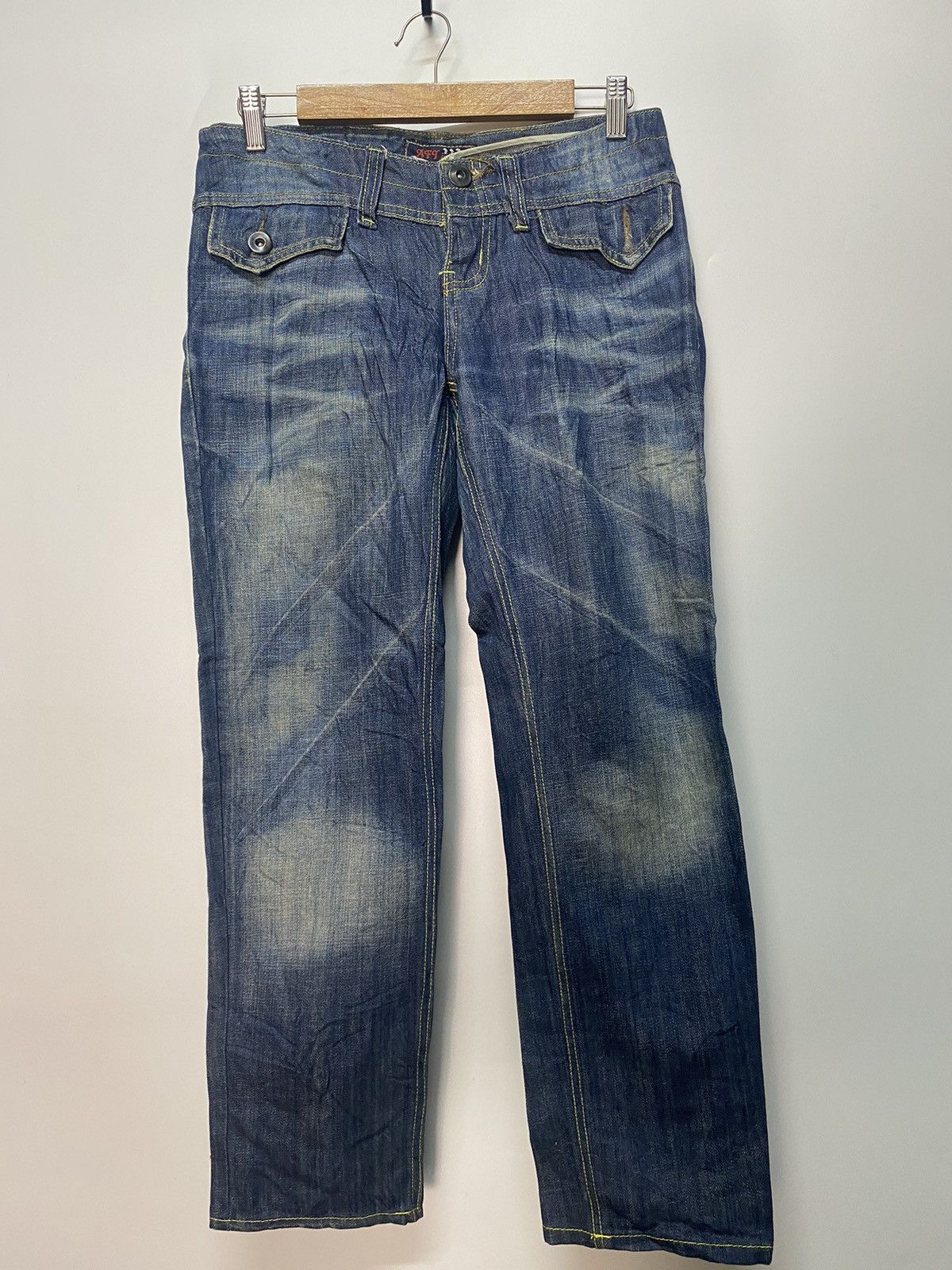 Japanese Brand Africa Taro Jeans AFT Denim Jeans Pant Sz 30 Size 30" / US 8 / IT 44 - 1 Thumbnail