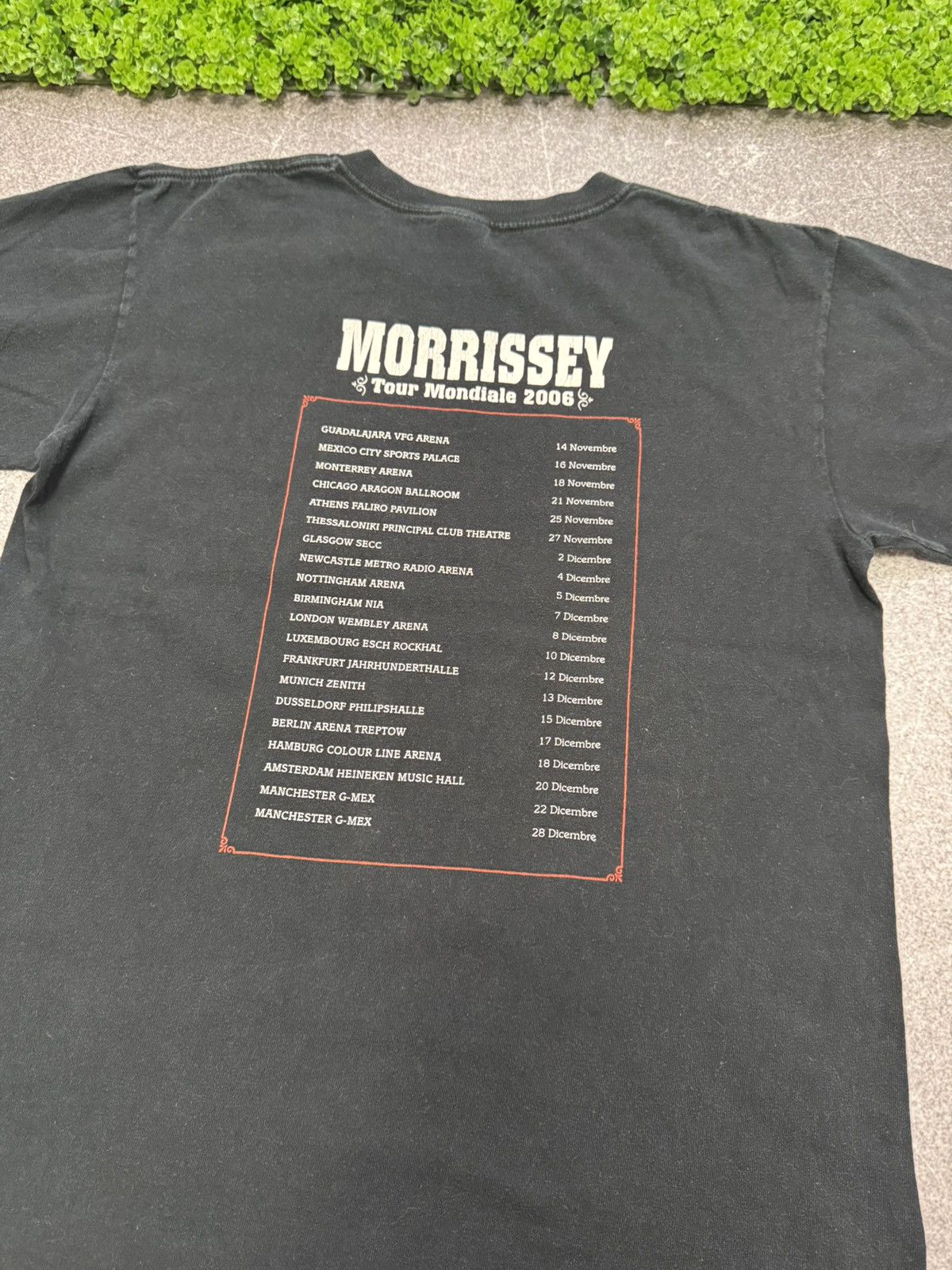Band Tees Morrissey 2006 vintage rock band tour The Smiths tee Size US M / EU 48-50 / 2 - 18 Thumbnail