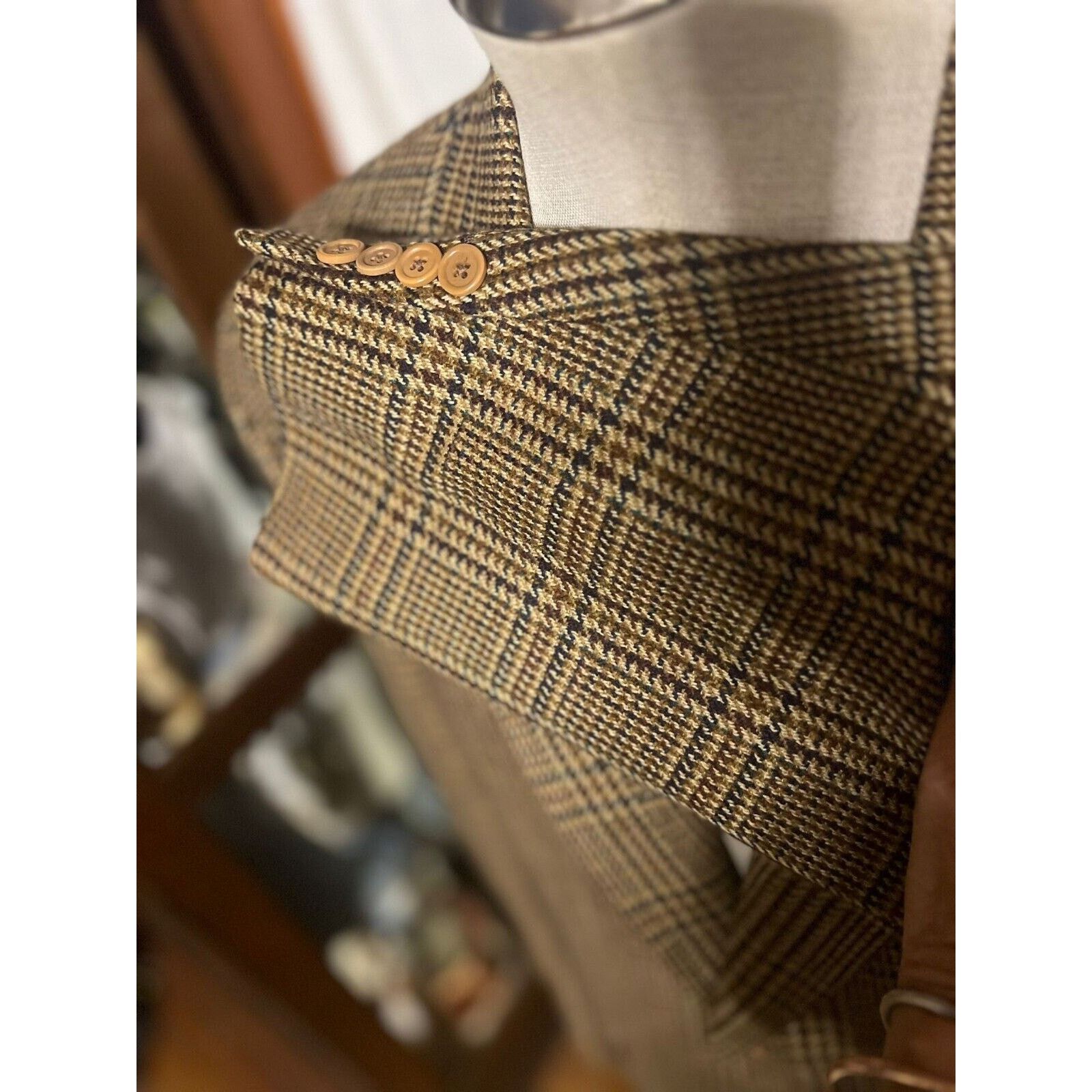 Lubiam Lubiam Italy Blazer Mens 46R Blazer Sport Jacket Size 46R - 2 Thumbnail