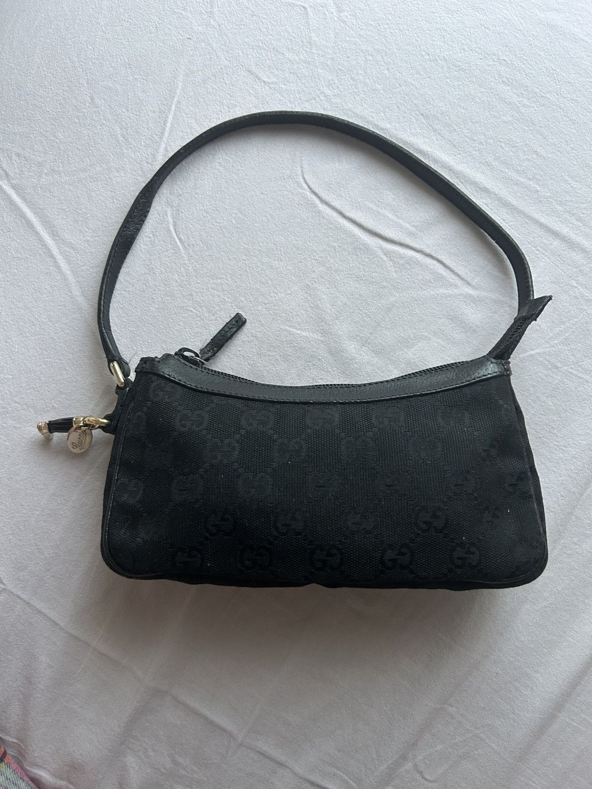 Designer × Gucci × Vintage gucci cloth pochette Size ONE SIZE - 2 Thumbnail