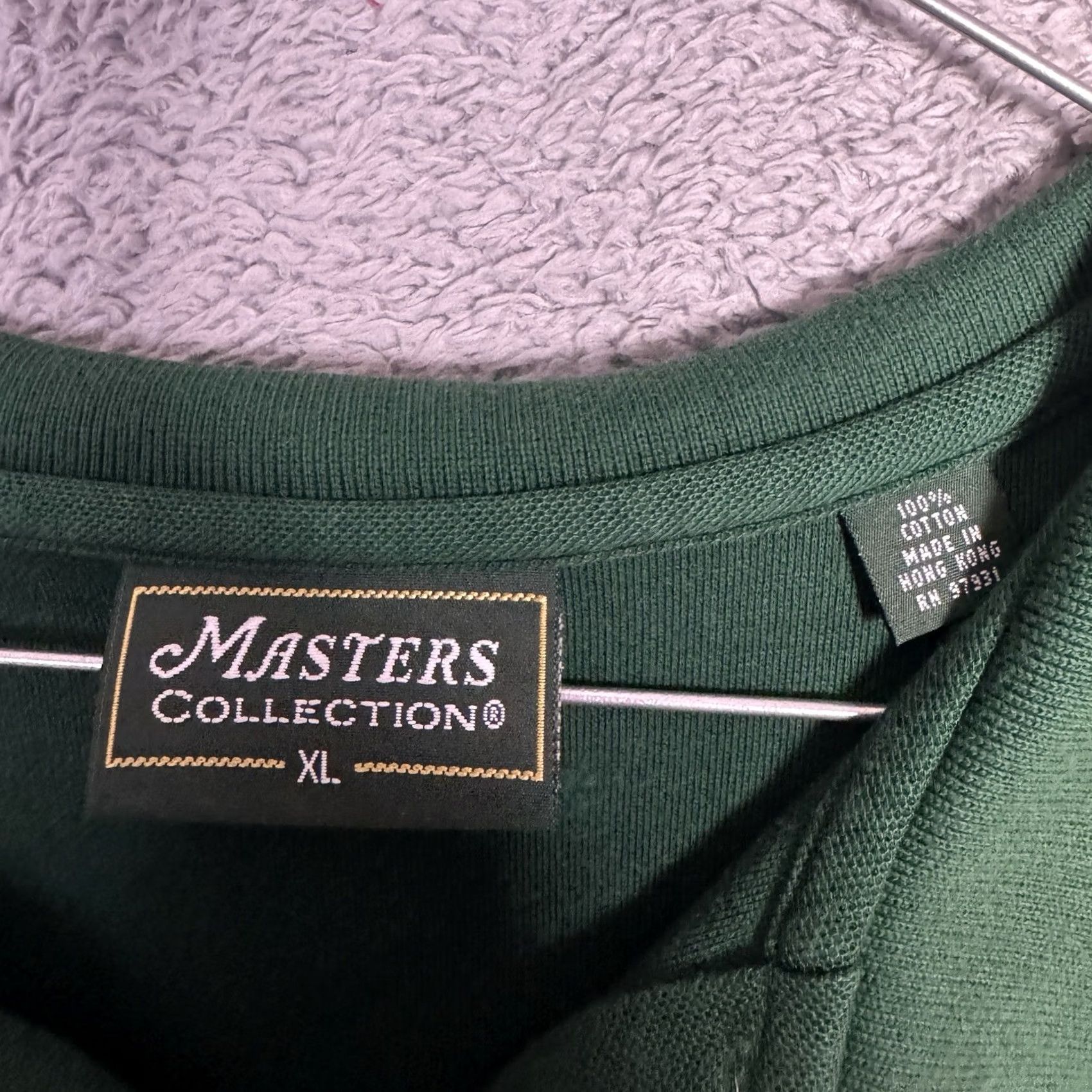 Vintage Masters Polo Shirt Men XL Pique Vintage Augusta Collection Golf 100% Cotton Size US XL / EU 56 / 4 - 6 Thumbnail