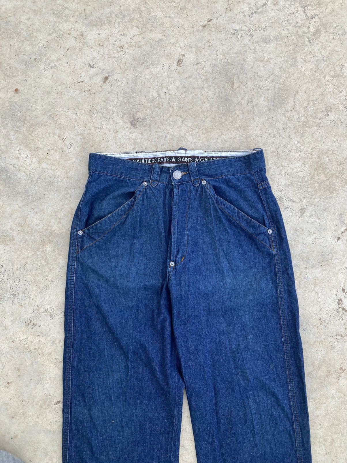Jean Paul Gaultier Vintage 80’s Gaultier Jean’s Bucke Back Jean Paul Gaultier Size 30" / US 8 / IT 44 - 4 Thumbnail