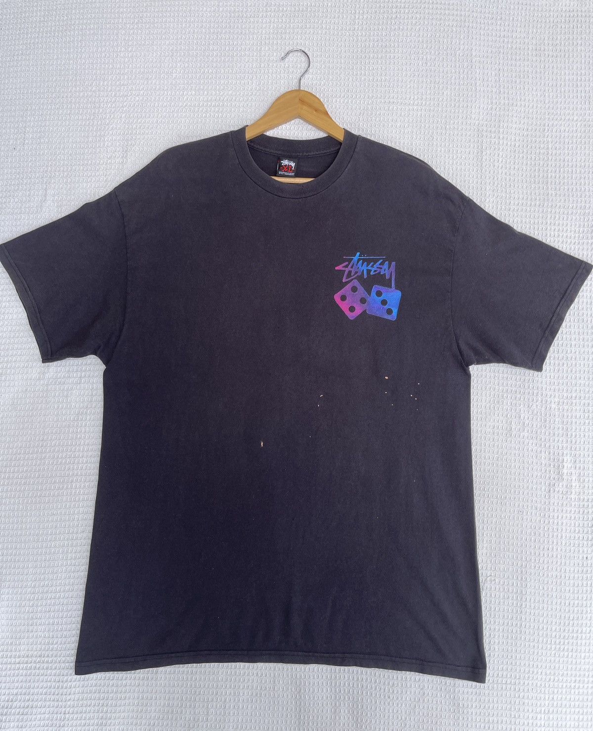 Stussy Rarest🔥Vintage Stussy Dice New York T-Shirt Size US XL / EU 56 / 4 - 8 Thumbnail