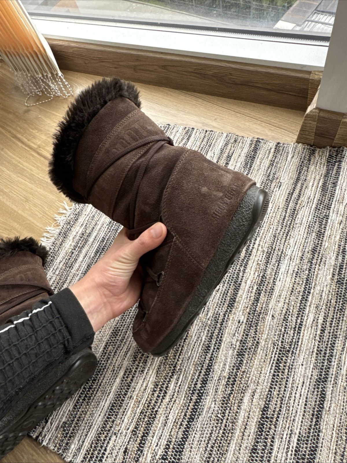 Moon Boot Moon Boot Suede Vintage Brown Hype Y2K Shoes Snow Boots Size US 6 / IT 36 - 8 Thumbnail