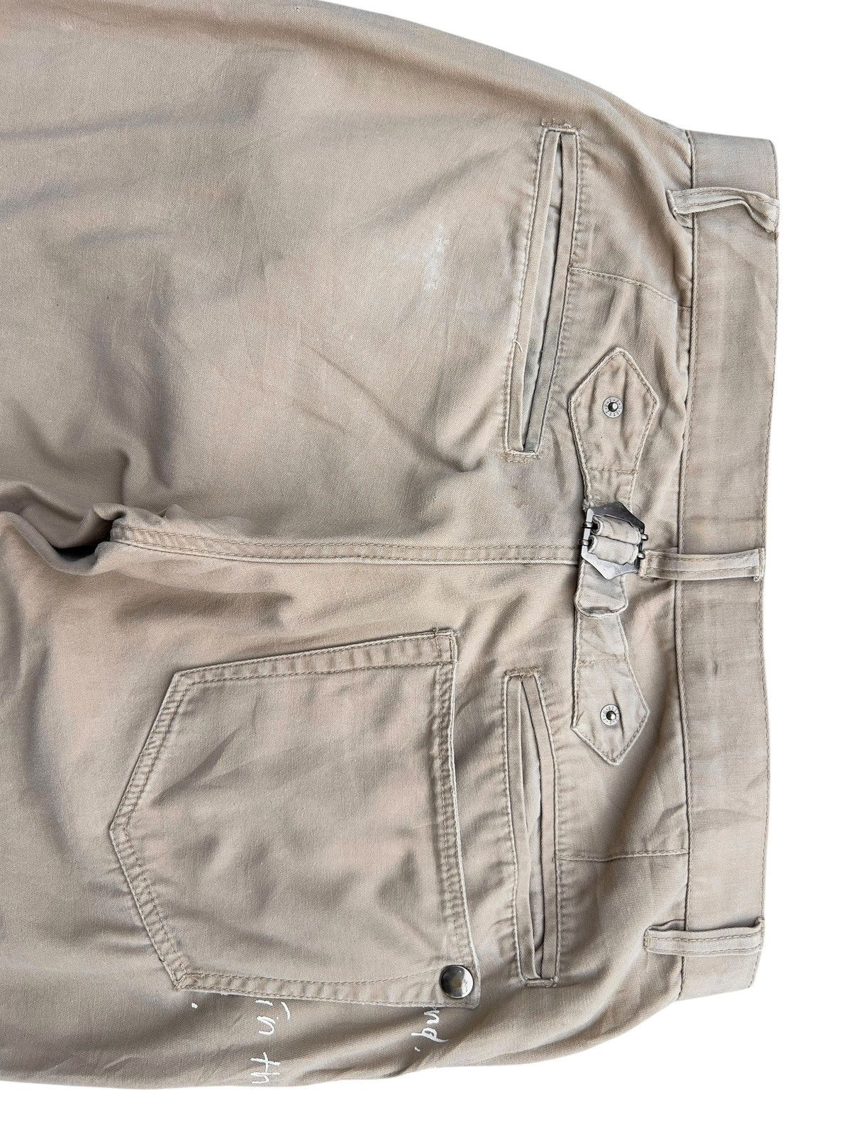PPFM PPFM Japan Beige Straight Pants 32x32.5 Size US 32 / EU 48 - 7 Thumbnail