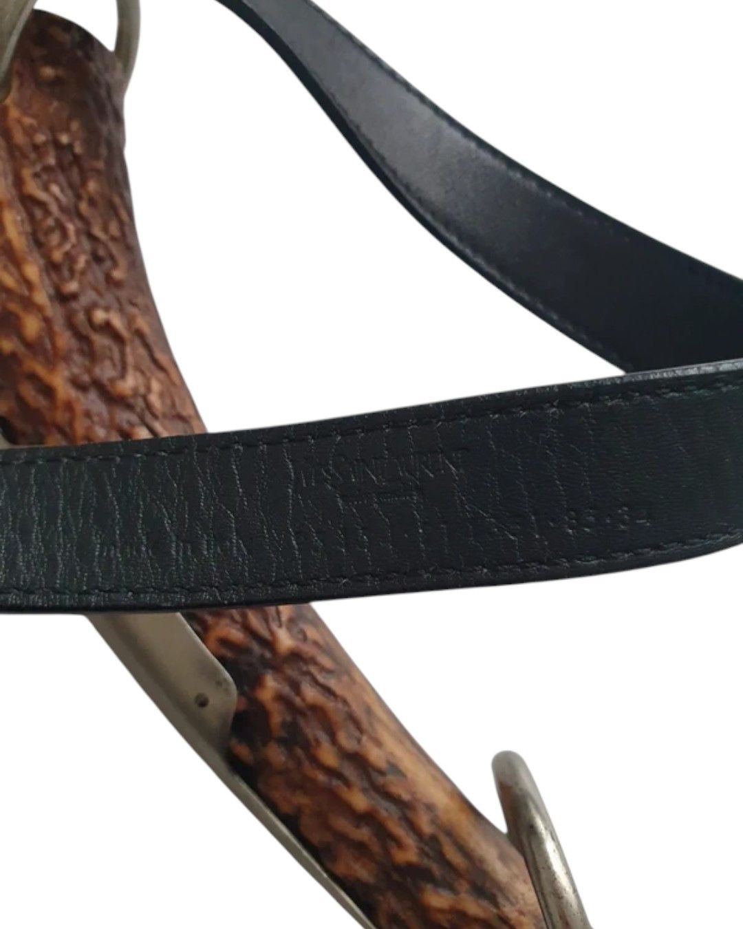 Yves Saint Laurent F/W 2003 MOMBASA LEATHER BELT Size 28 - 7 Thumbnail