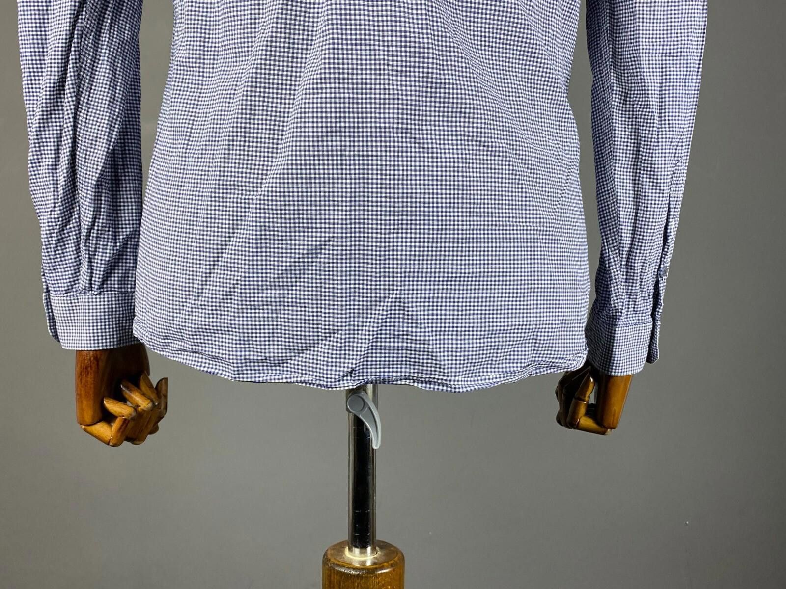 The Kooples The Kooples Sport Check Blue Summer Button Down Shirt Size M Size US M / EU 48-50 / 2 - 9 Thumbnail
