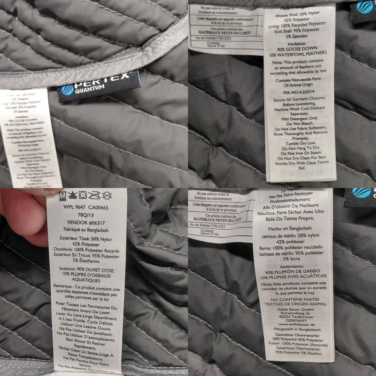 Eddie Bauer VINTAGE Eddie Bauer Jacket Women's Large Gray FirstAscent Pertex Quantum EB800 Nice Size L / US 10 / IT 46 - 10 Thumbnail