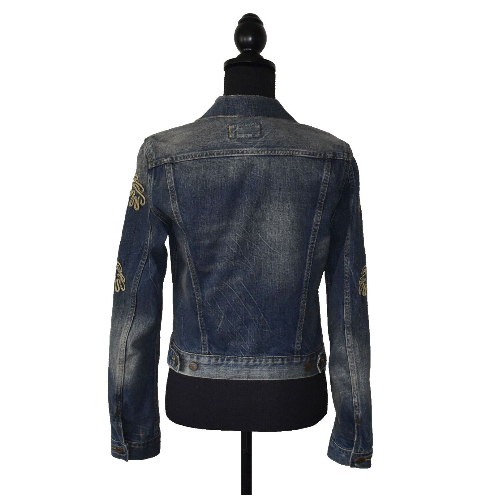 Denim & Supply Ralph Lauren DENIM & SUPPLY RALPH LAUREN VTG Denim Military Jacket Size S Size S / US 4 / IT 40 - 4 Thumbnail