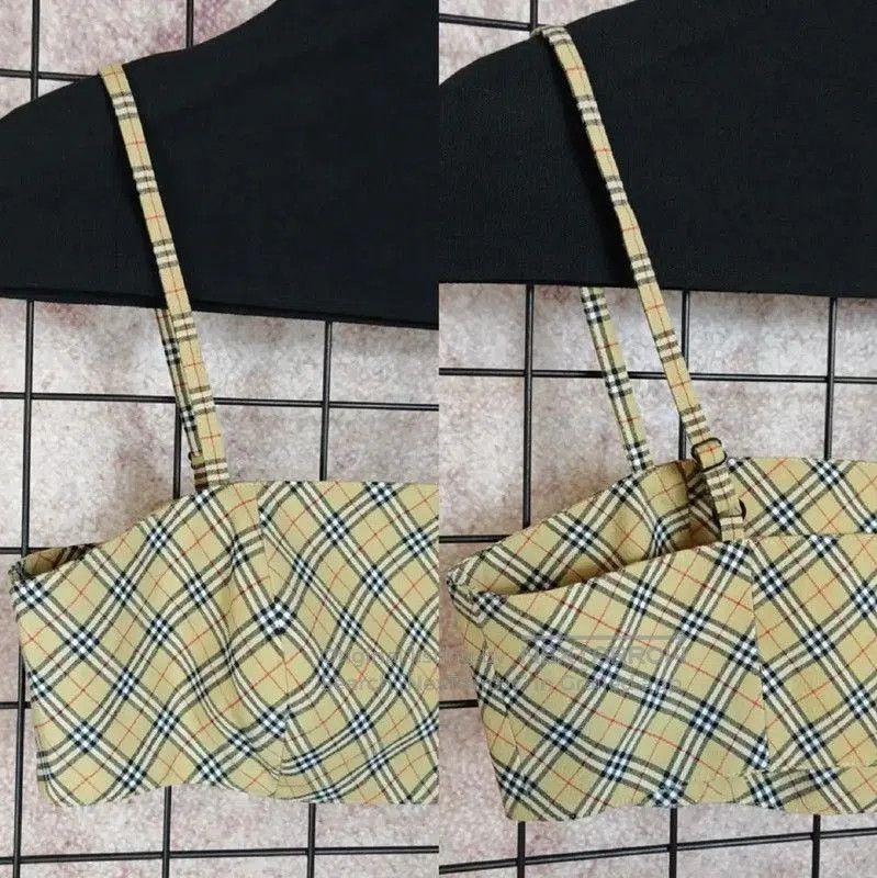 Burberry Burberry Brown Summer Plaid Crop Top. Size S / US 4 / IT 40 - 4 Thumbnail