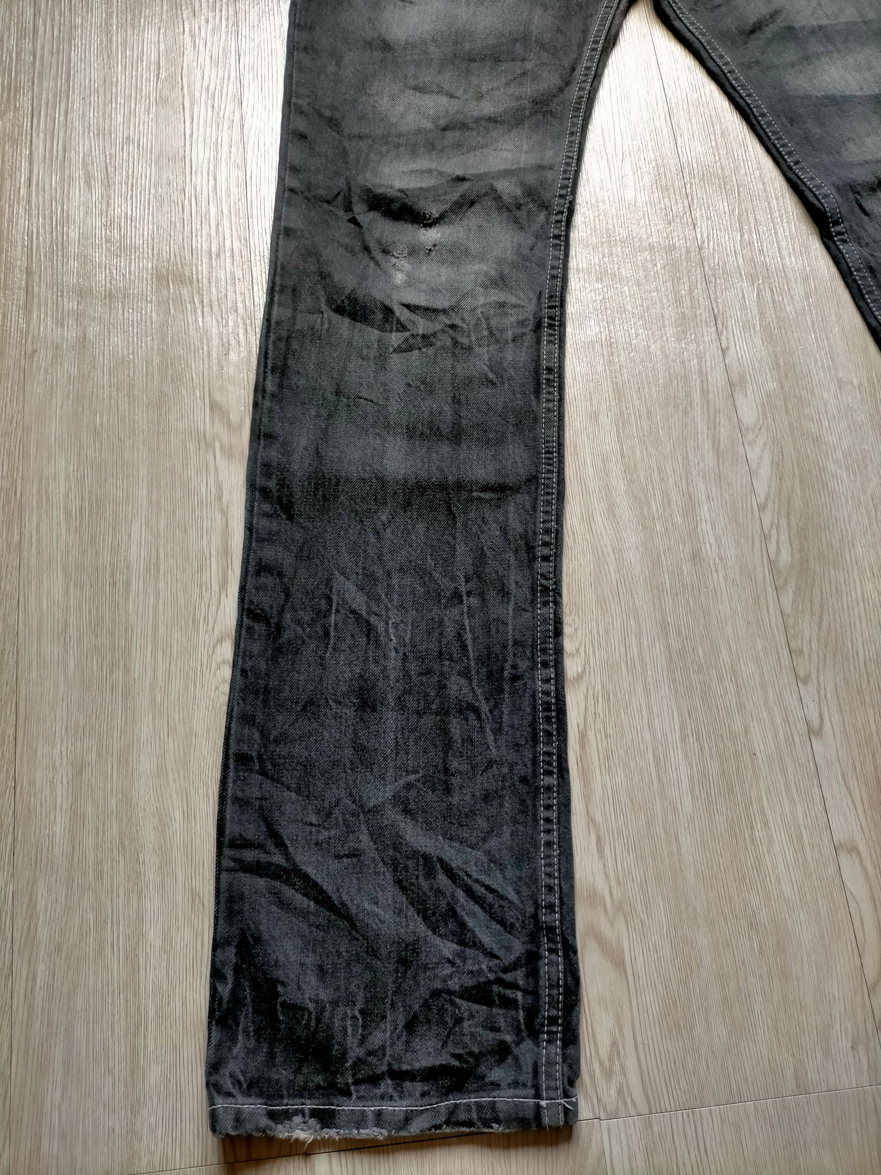 semanticdesign Semantic Design Multipocket Zipped Punk Style Black Jeans Size US 34 / EU 50 - 10 Thumbnail