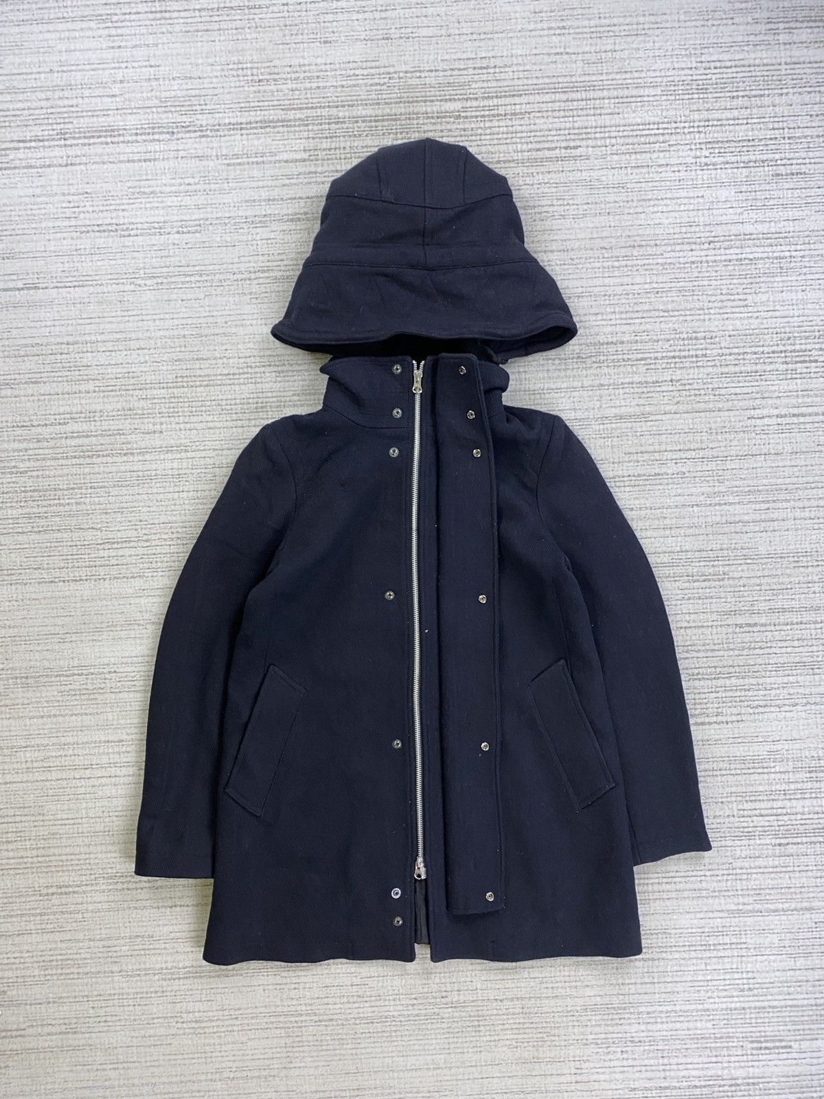 Zucca Vintage Issey Miyake Zucca Wool Hoodie Jacket Size US S / EU 44-46 / 1 - 5 Thumbnail