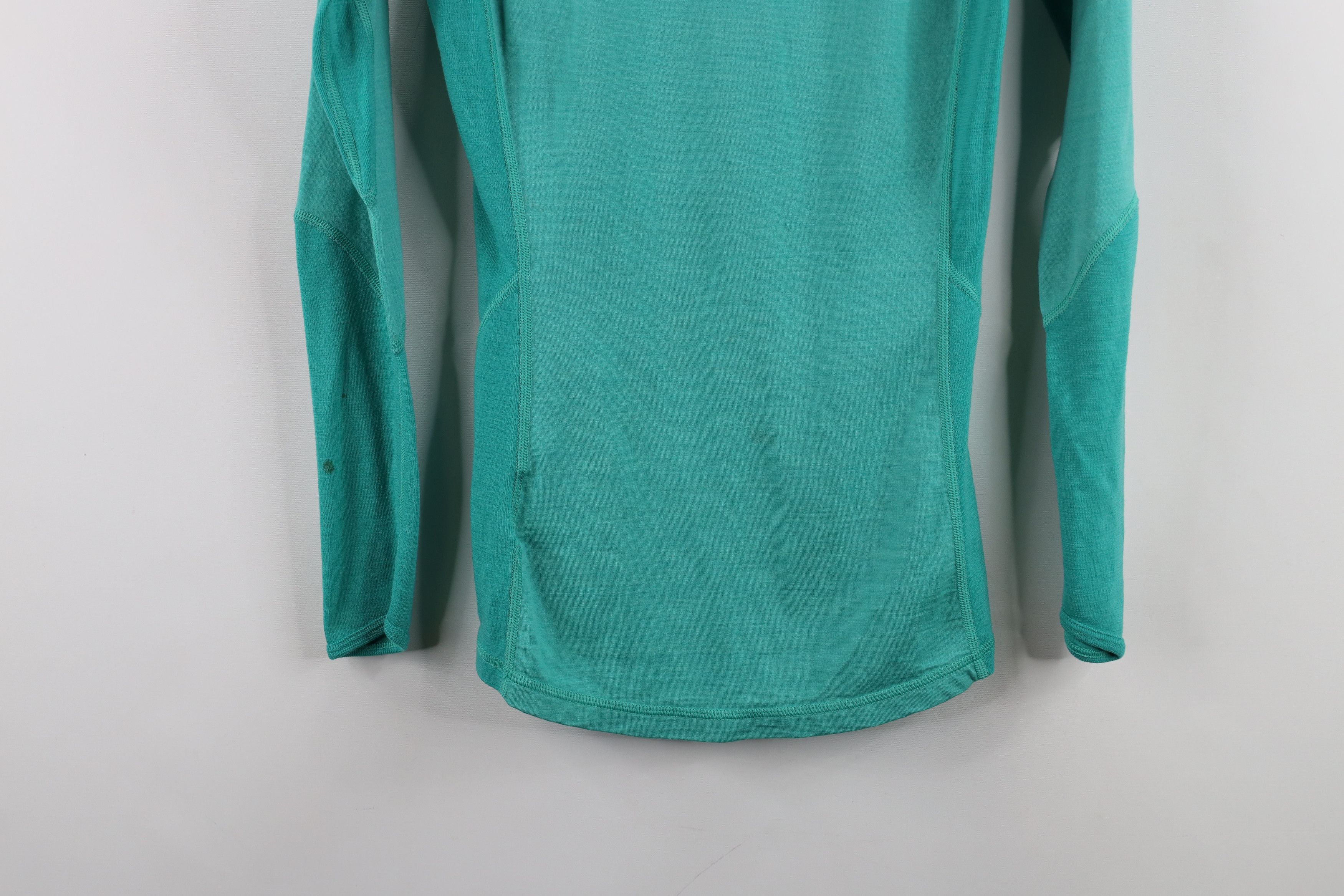 Smartwool × Vintage Smartwool Distressed Merino Wool Half Zip Pullover Sweater Size XS / US 0-2 / IT 36-38 - 14 Thumbnail