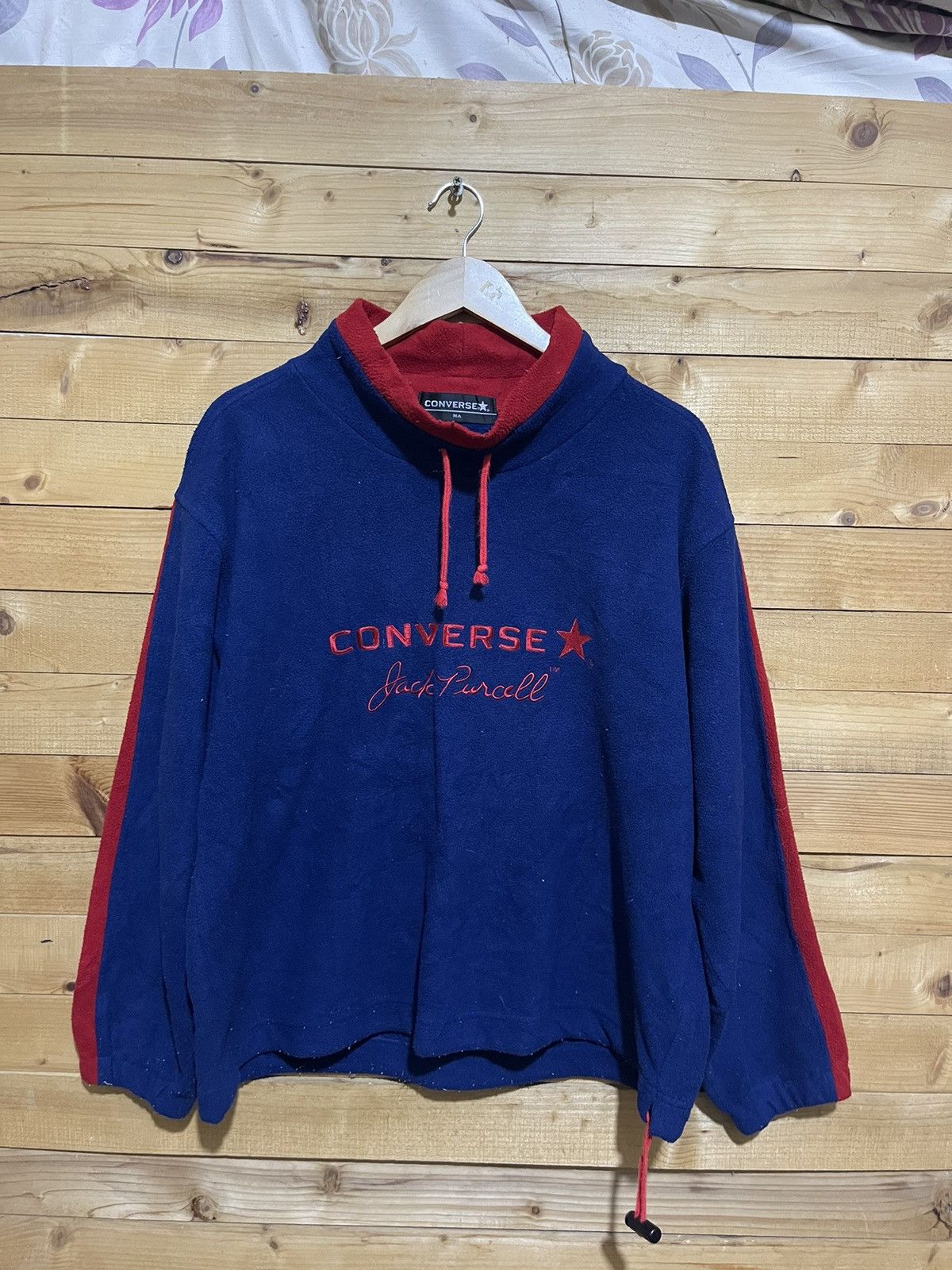Converse Vintage converse jack parcell fleece sweatshirt Size US M / EU 48-50 / 2 - 1 Thumbnail