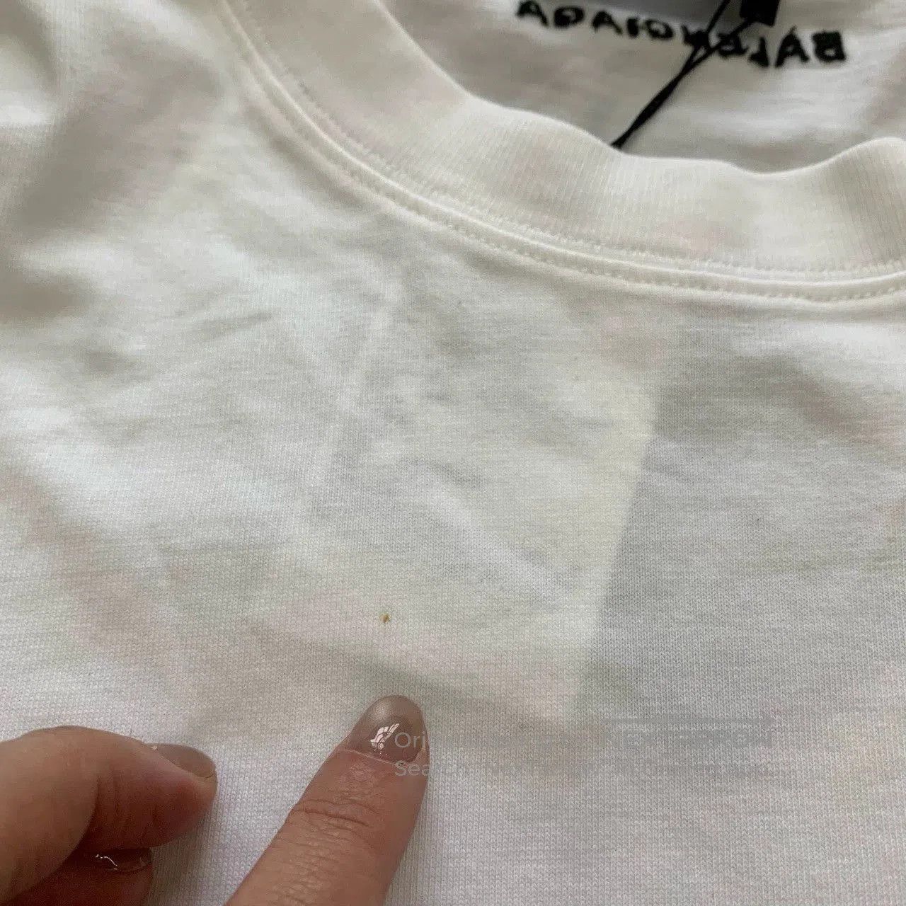 Balenciaga Balenciaga White Globe Long Sleeve Top. Size US L / EU 52-54 / 3 - 9 Thumbnail