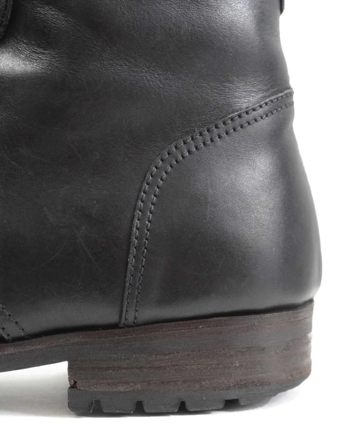 Japanese Brand SS2019 RENOM PARIS LEATHER WORK BOOTS Size US 8 / EU 41 - 11 Thumbnail