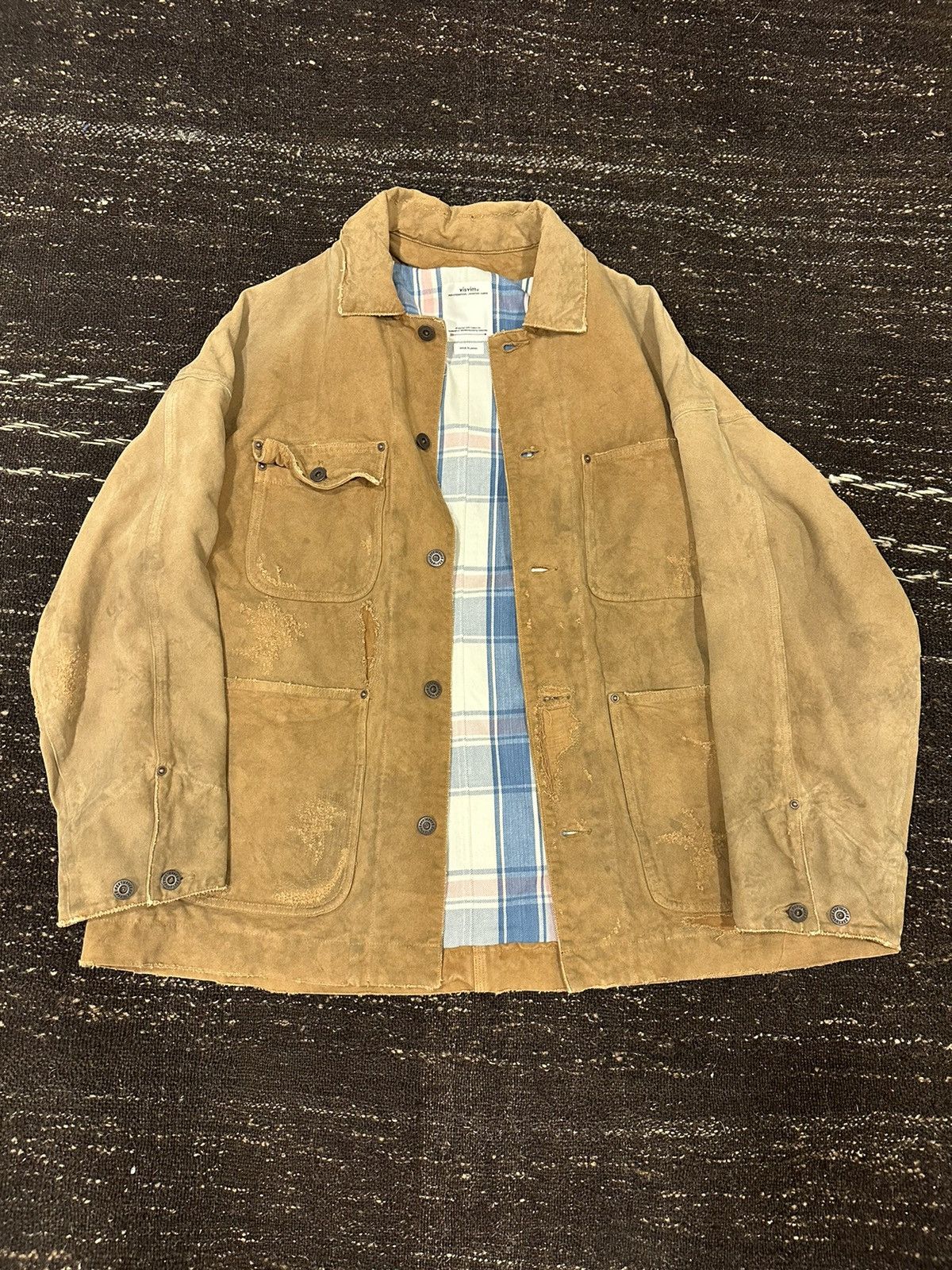 Visvim Visvim Macray Coverall Crash Lt. Brown | Grailed