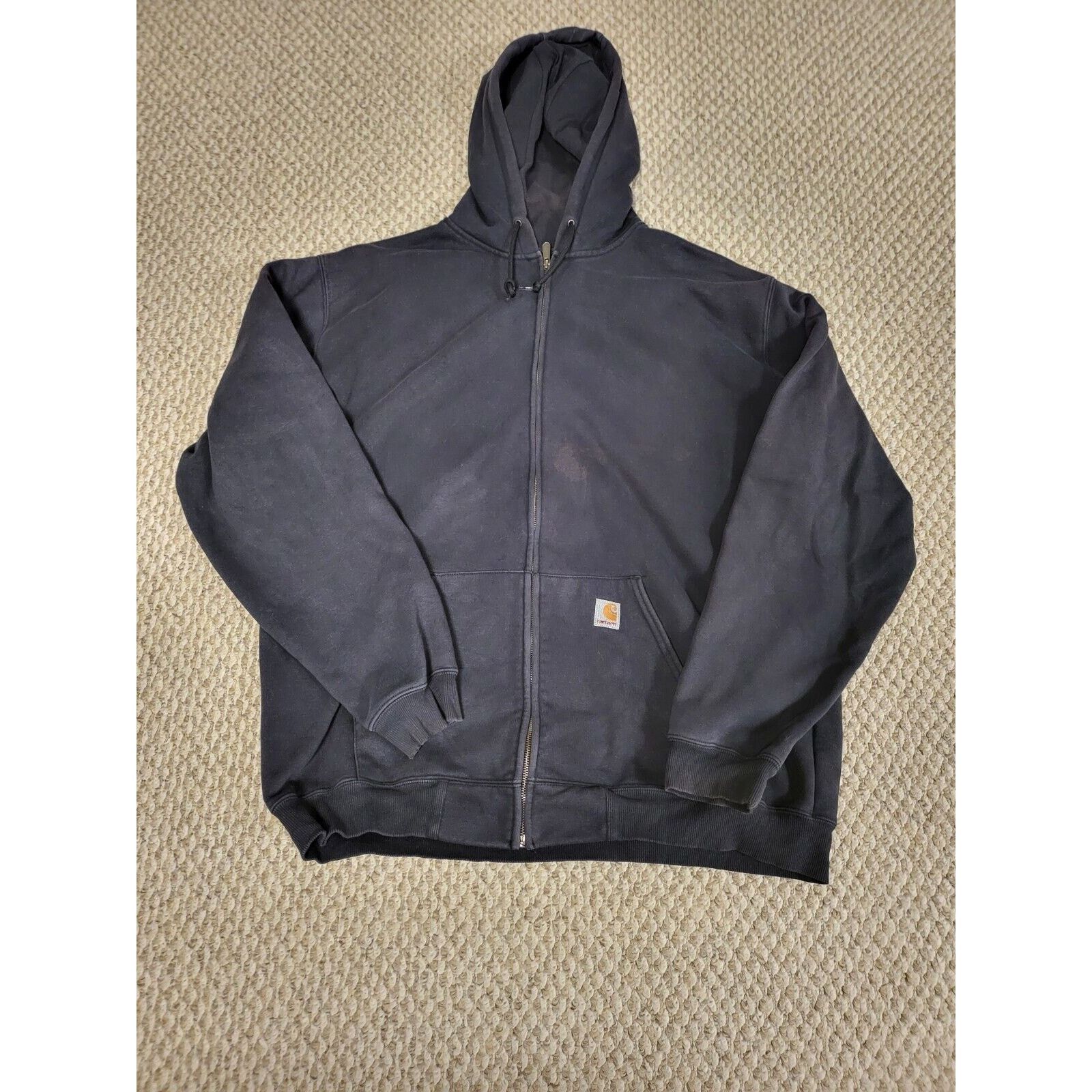 Carhartt Carhartt XLARGE Tall Zip Hoodie Color Black. Size US XL / EU 56 / 4 - 1 Thumbnail