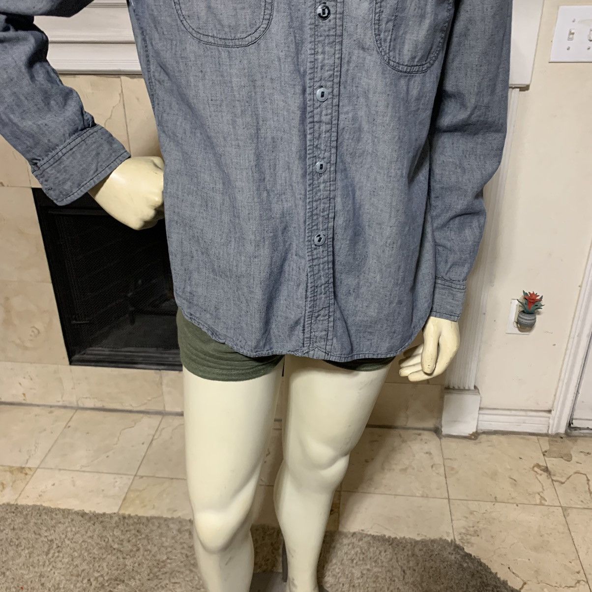 Alex Mill Denim Chambray Shirt Size US XL / EU 56 / 4 - 3 Thumbnail