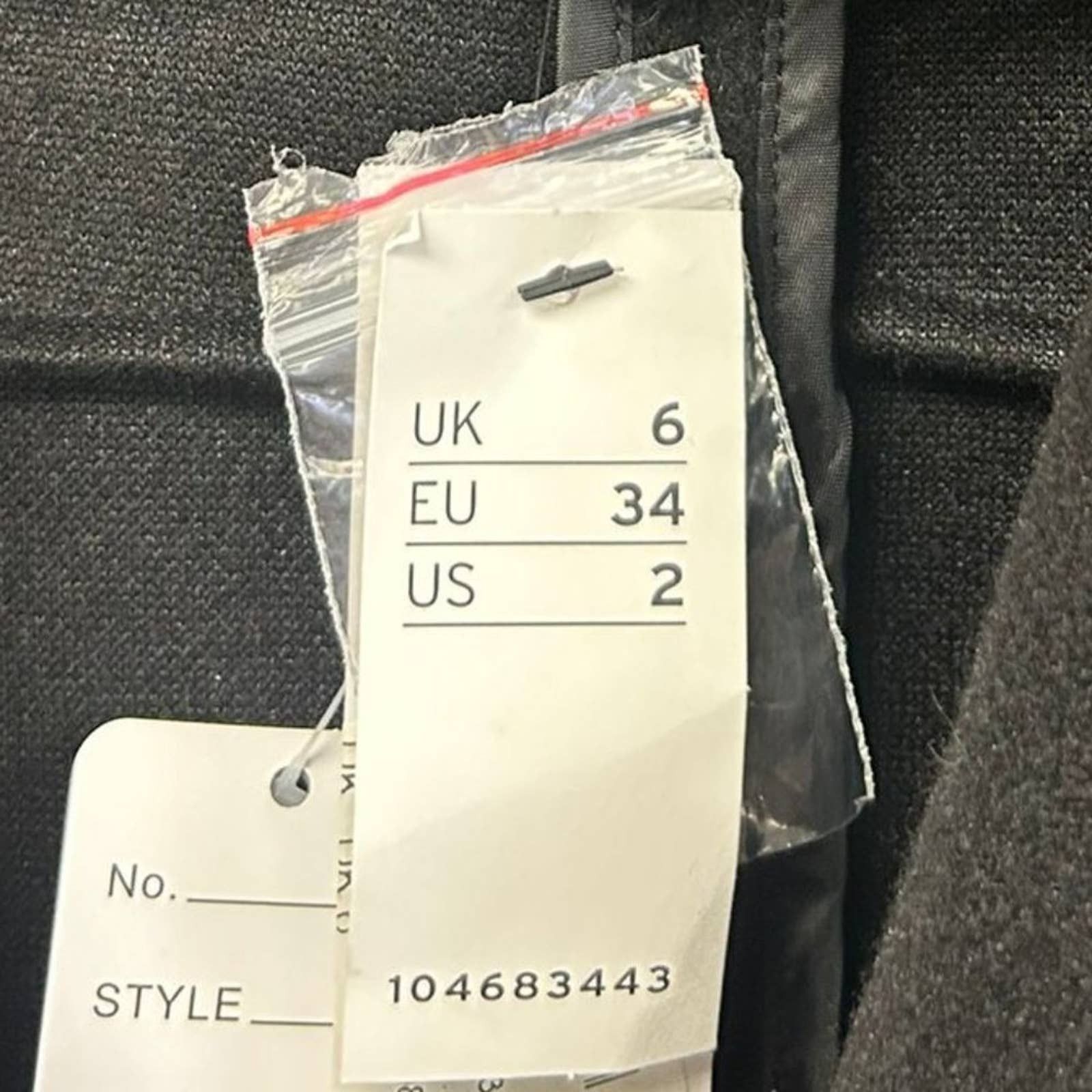 Topshop TOPSHOP DOUBLE BREASTED COAT Size XS / US 0-2 / IT 36-38 - 4 Thumbnail