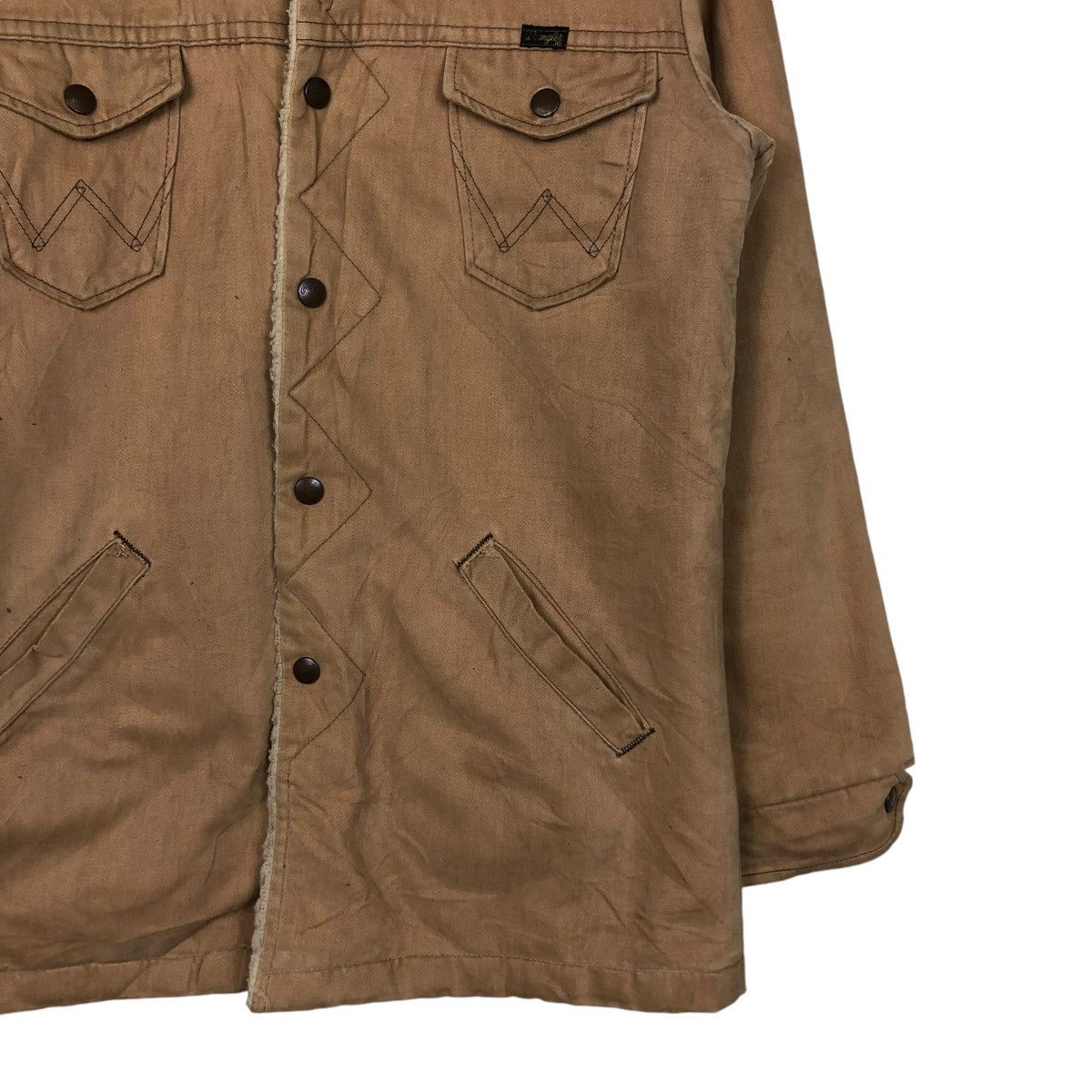 Wrangler 🔥VINTAGE CHORE JACKET WRANGLER USA PERMANENT PRESS Size US M / EU 48-50 / 2 - 7 Thumbnail