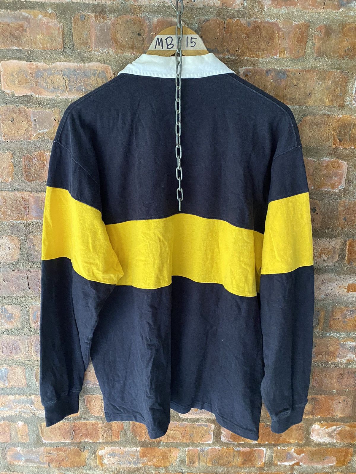 Polo Ralph Lauren 1990s Polo Sport embroidered logo rugby shirt Size US XL / EU 56 / 4 - 8 Thumbnail