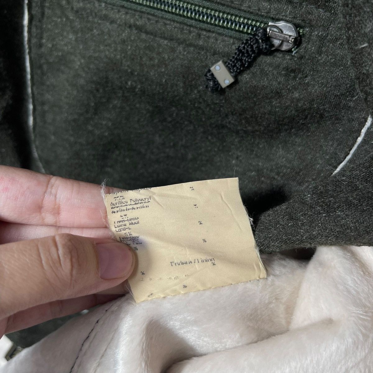 Fendi FENDI Jeans Roma Amor Vintage Wool Zip Jacket Size US M / EU 48-50 / 2 - 6 Thumbnail