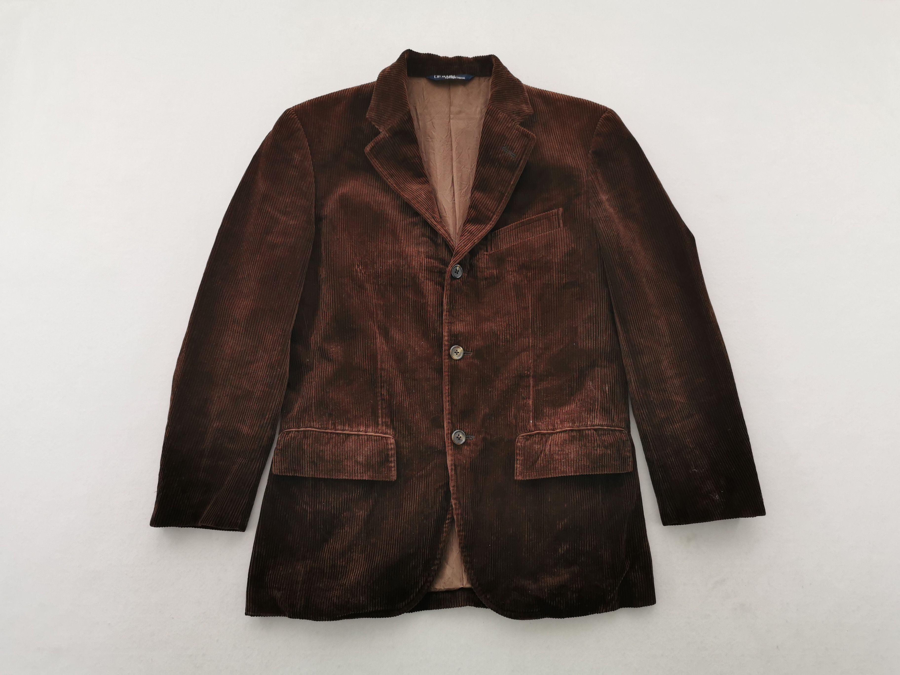 Polo Ralph Lauren Vintage 90's Polo Ralph Lauren Corduroy Coat Jacket Size US M / EU 48-50 / 2 - 1 Thumbnail