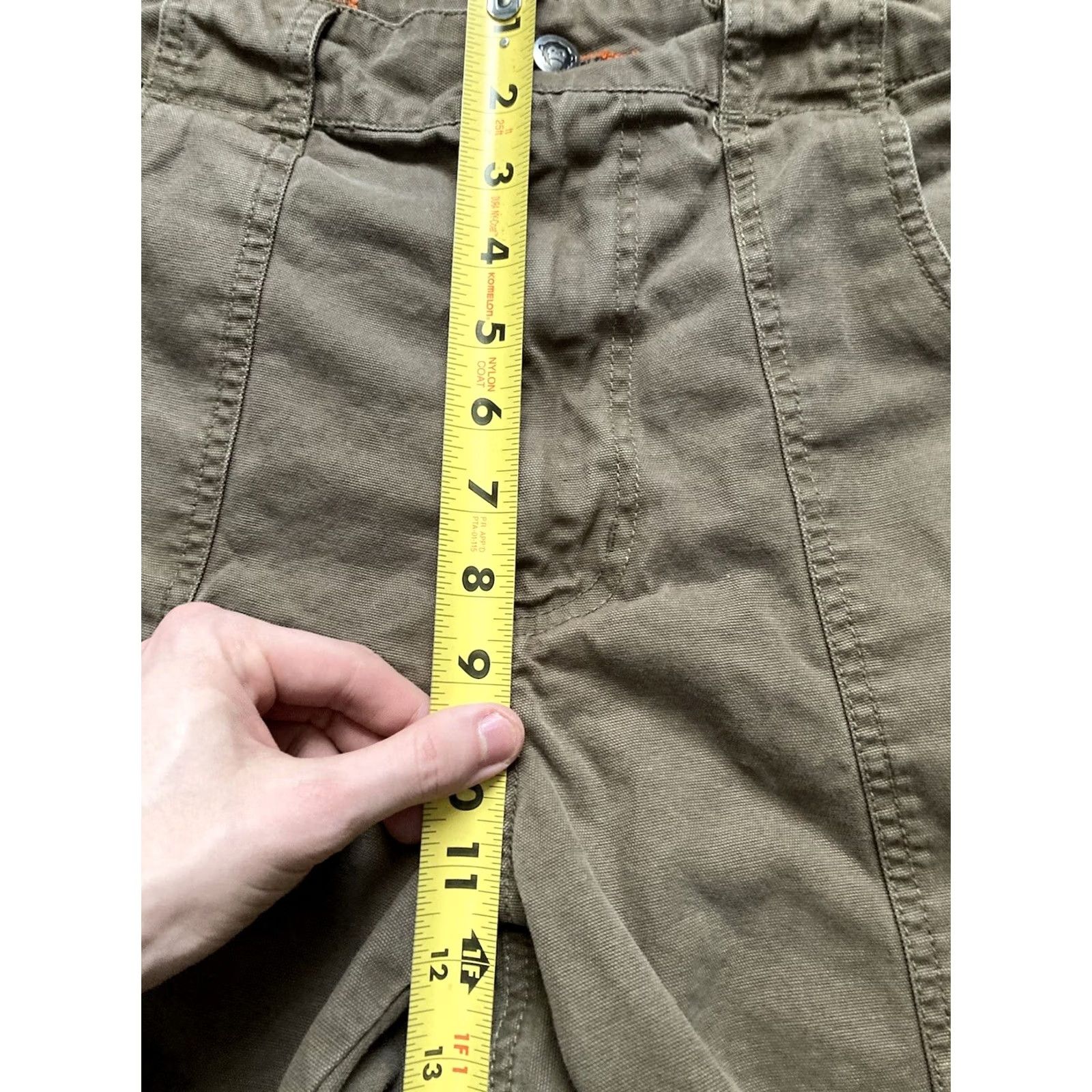 Howler Brothers Howler Brothers Clarksville Walk Shorts Mens 38 Brown Canvas Cotton Deep Pockets Front Flat Front Regular Size US 38 / EU 54 - 5 Thumbnail
