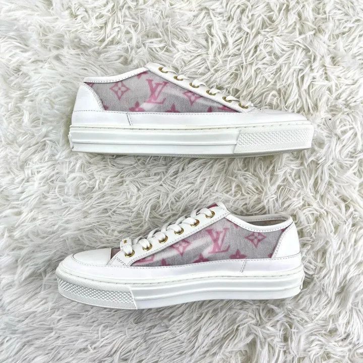 Louis Vuitton Louis Vuitton Stellar Low-Top Fashion Sneakers -2508 Size US 5 / IT 35 - 3 Thumbnail