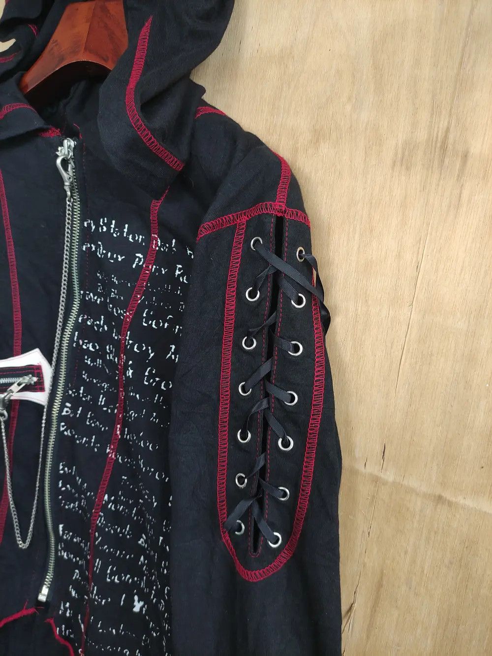 If Six Was Nine RIGHT ANARCHY KEYSTATION BUNNY HOODIE BONDAGE PUNK Size M / US 6-8 / IT 42-44 - 4 Thumbnail