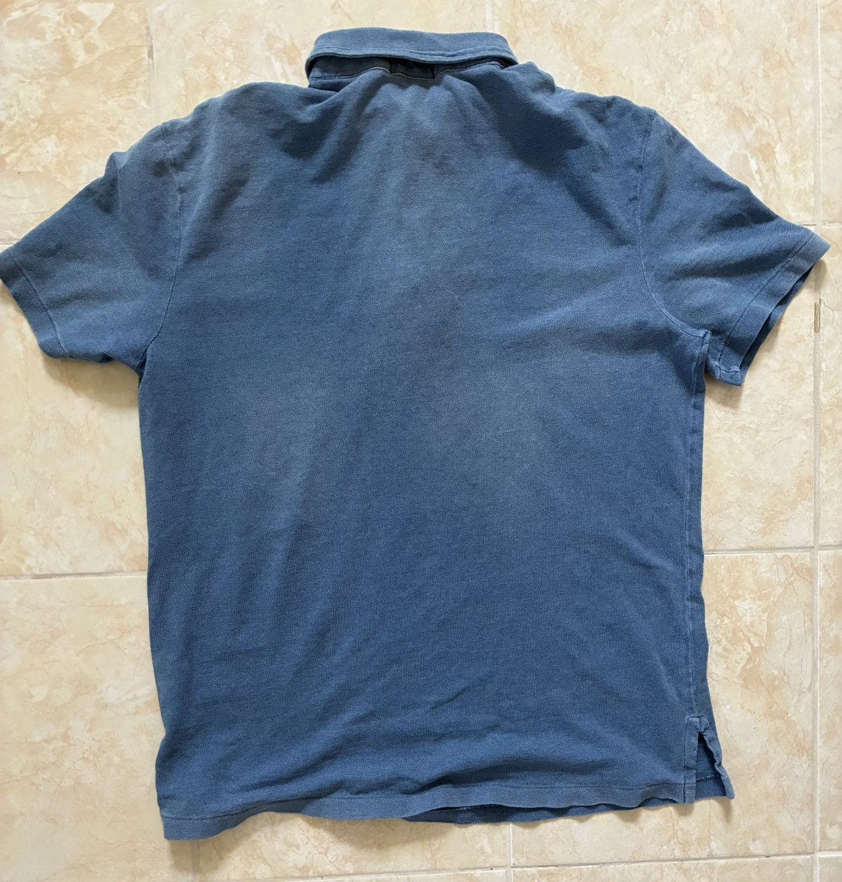 Polo Ralph Lauren Vintage Ralph Lauren Indigo Wash Polo Size US L / EU 52-54 / 3 - 4 Thumbnail