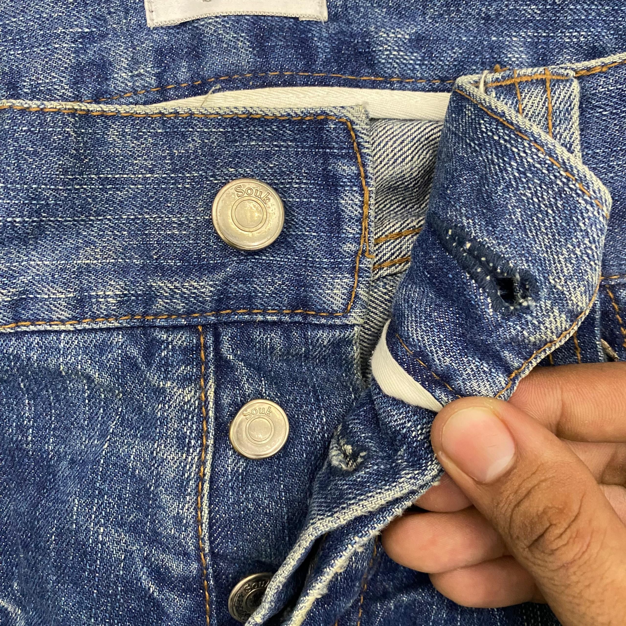 If Six Was Nine 💥Best Offer💥Vintage Souk Japanese Brand Denim Size US 38 / EU 54 - 10 Thumbnail
