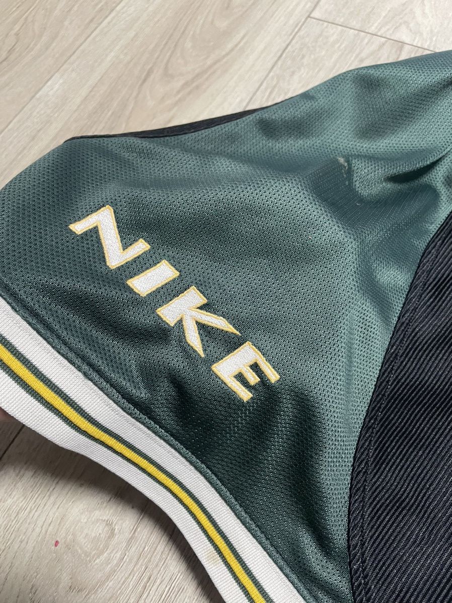 Nike × Vintage Nike Vintage Swoosh Spell Out Basketball Shorts Y2K 90s Size US 34 / EU 50 - 8 Thumbnail