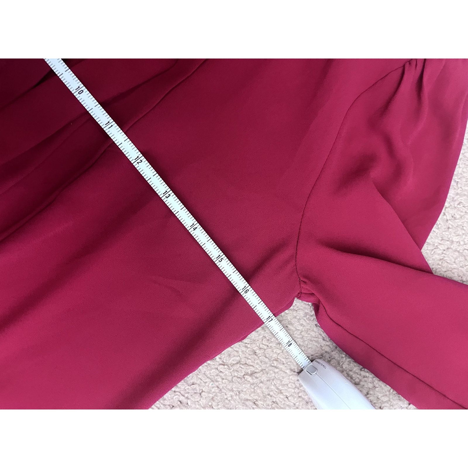 Loft Women's Fuchsia Loft Pintuck Blouse S Size S / US 4 / IT 40 - 4 Thumbnail