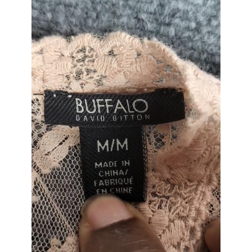 Buffalo David Bitton Buffalo David Bitton Sheer Feminine Lace Blouse Women Sz M P Size M / US 6-8 / IT 42-44 - 8 Thumbnail