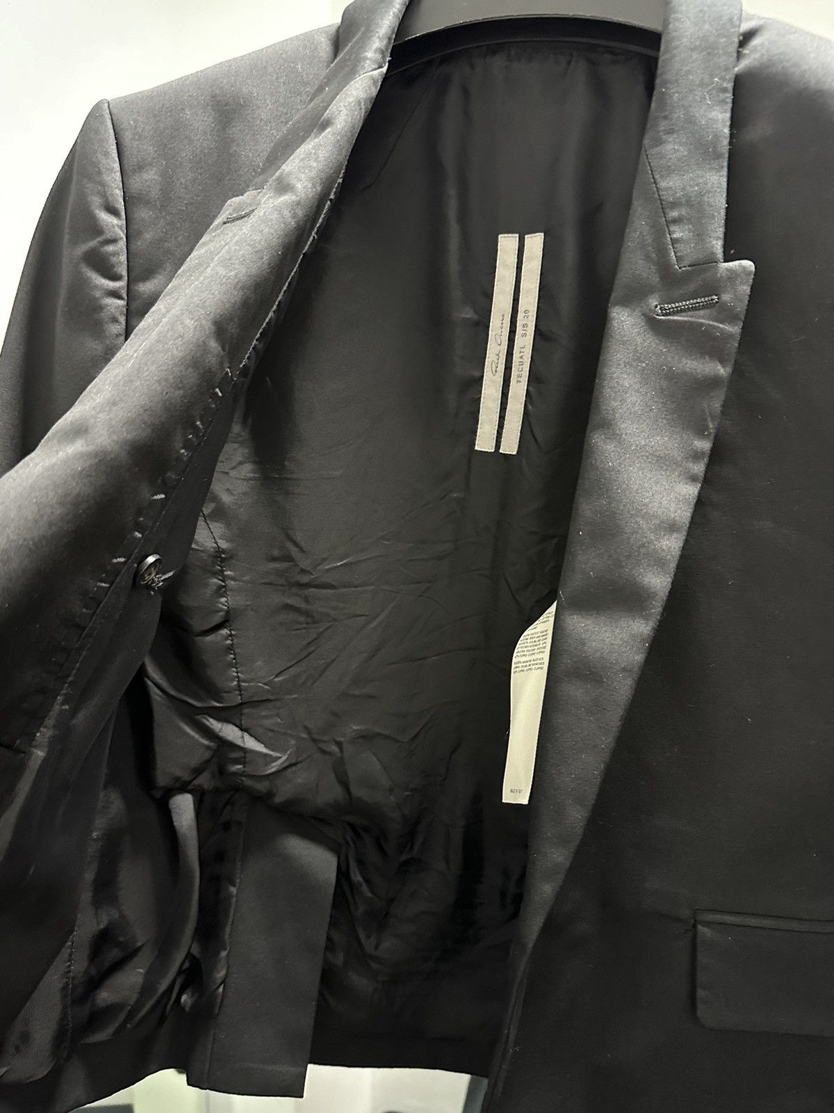 Rick Owens SS20 Tecuatl Runway Blazer
