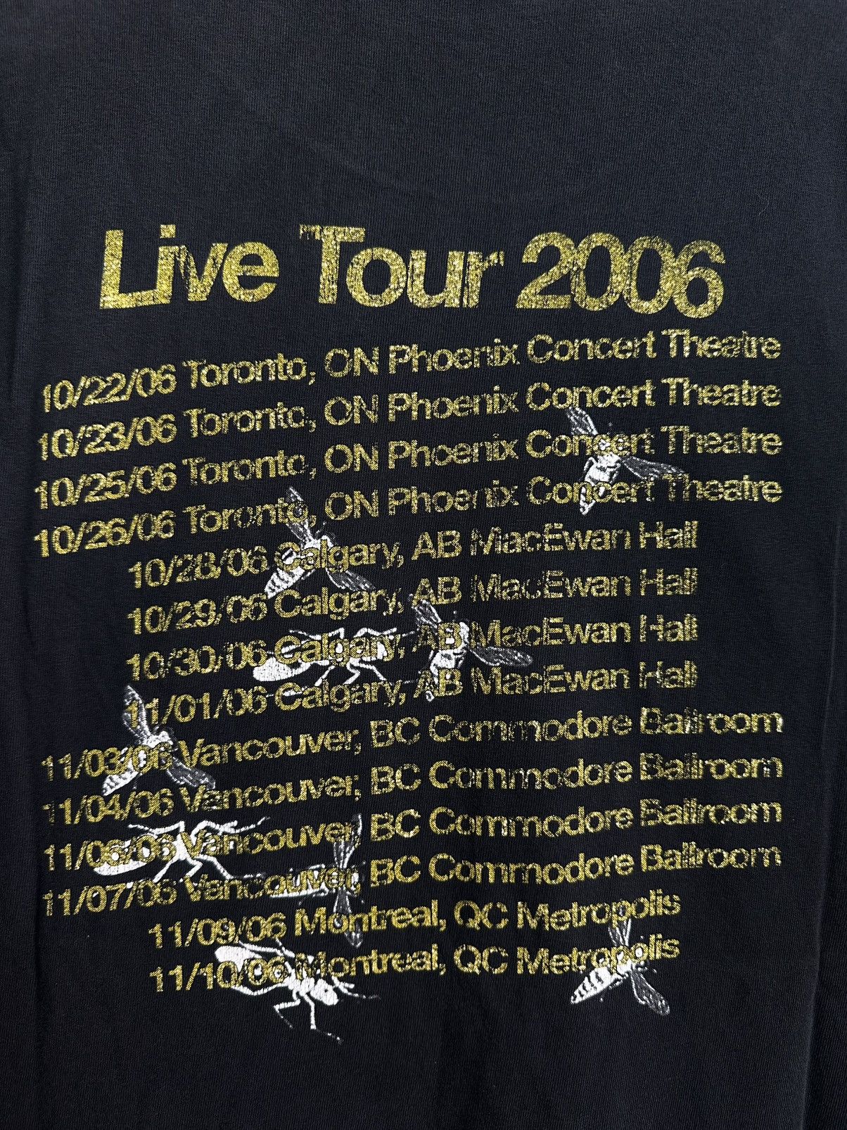 Band Tees × Vintage The Tragically Hip World Container Tour 2006 Vintage Shirt Size US XXL / EU 58 / 5 - 9 Thumbnail