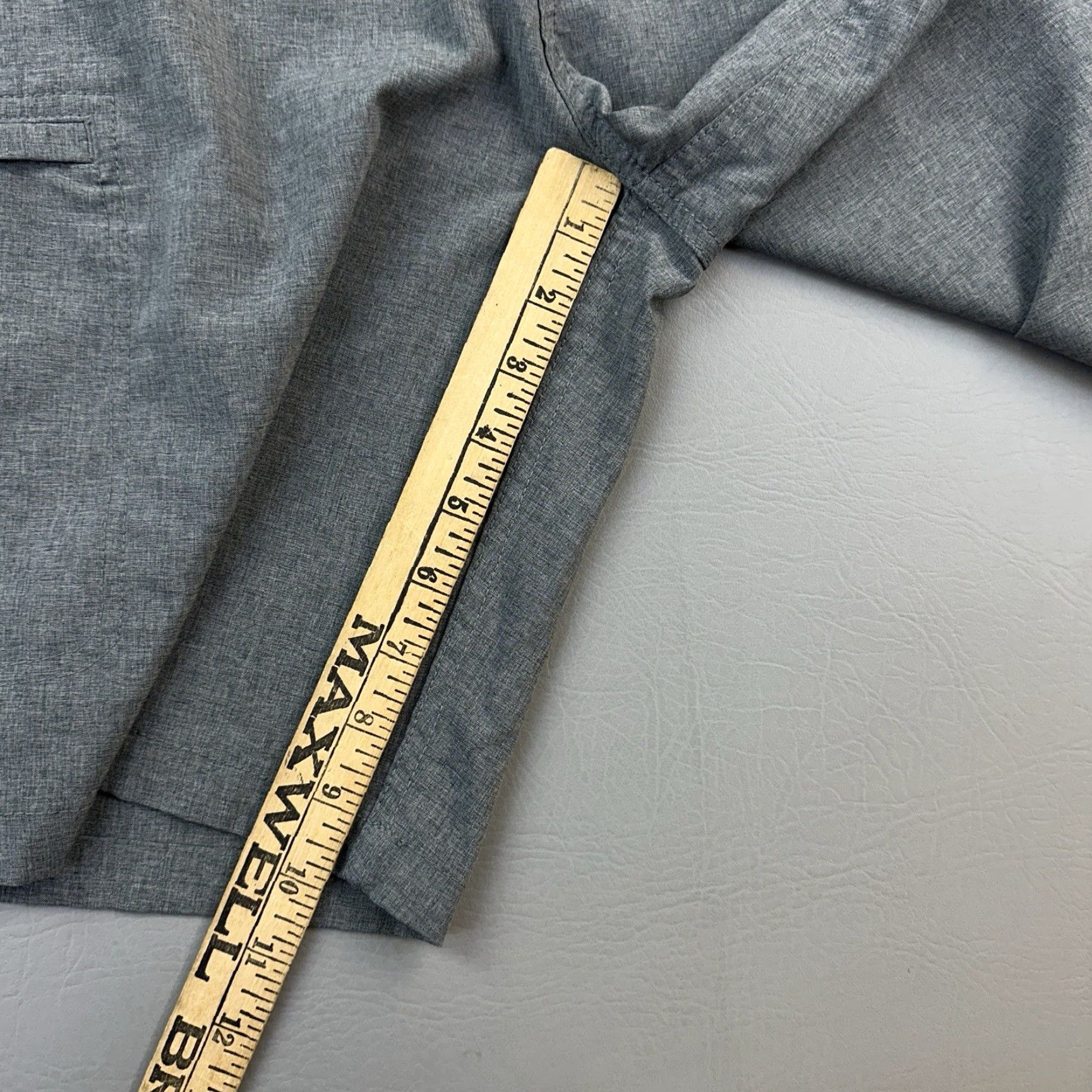 Panama Jack Panama Jack Shorts Mens 32 Gray Utility Pocket Performance Stretch Golf Casual Size US 32 / EU 48 - 2 Thumbnail