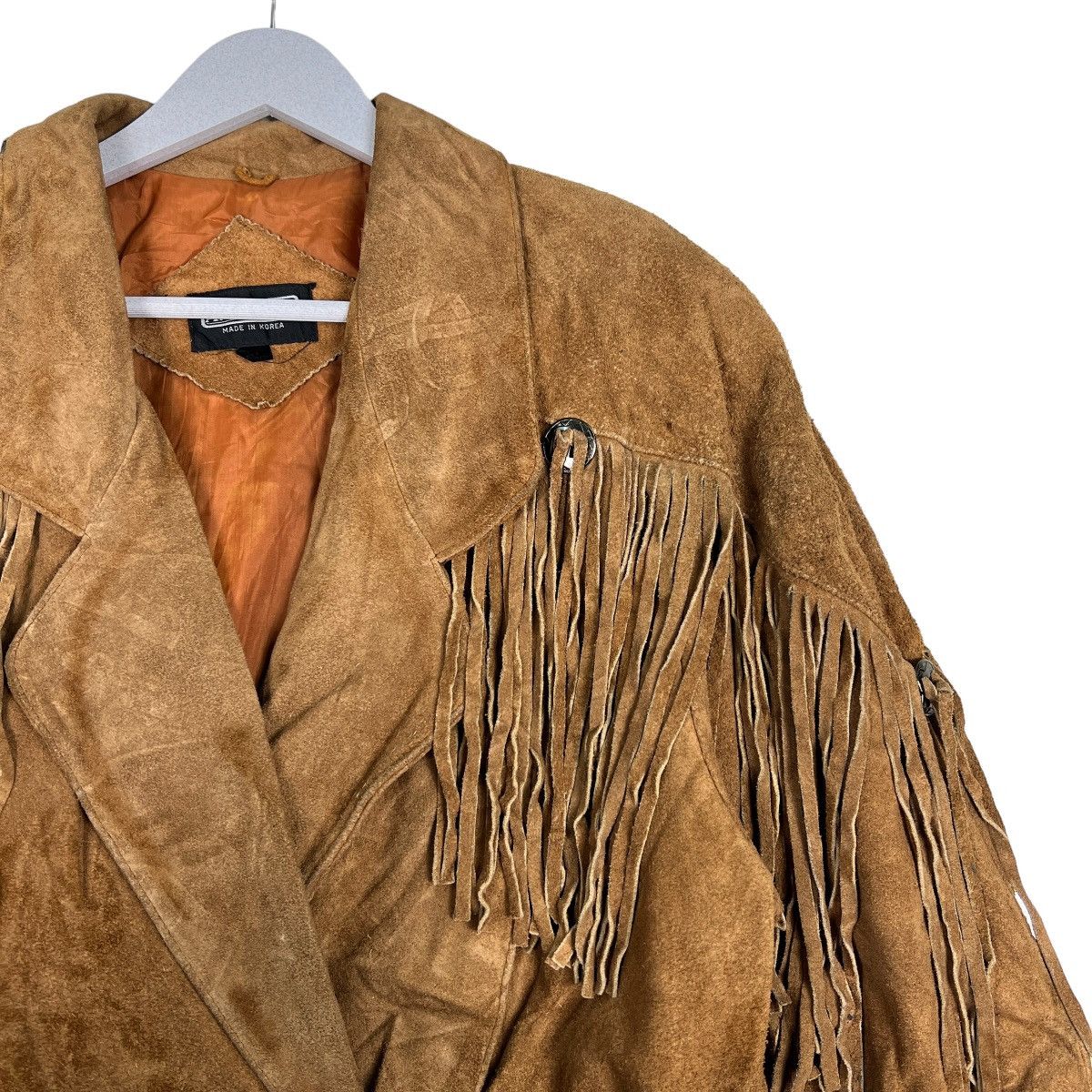 Japanese Brand 🔥 70s ANNE GEE WESTERN LEATHER JACKET Size US M / EU 48-50 / 2 - 6 Thumbnail