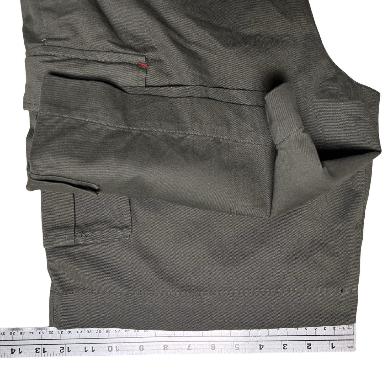 Timberland Timberland Straight Twill Gray Wash Cargo Shorts Baggy 36 Size US 36 / EU 52 - 6 Thumbnail